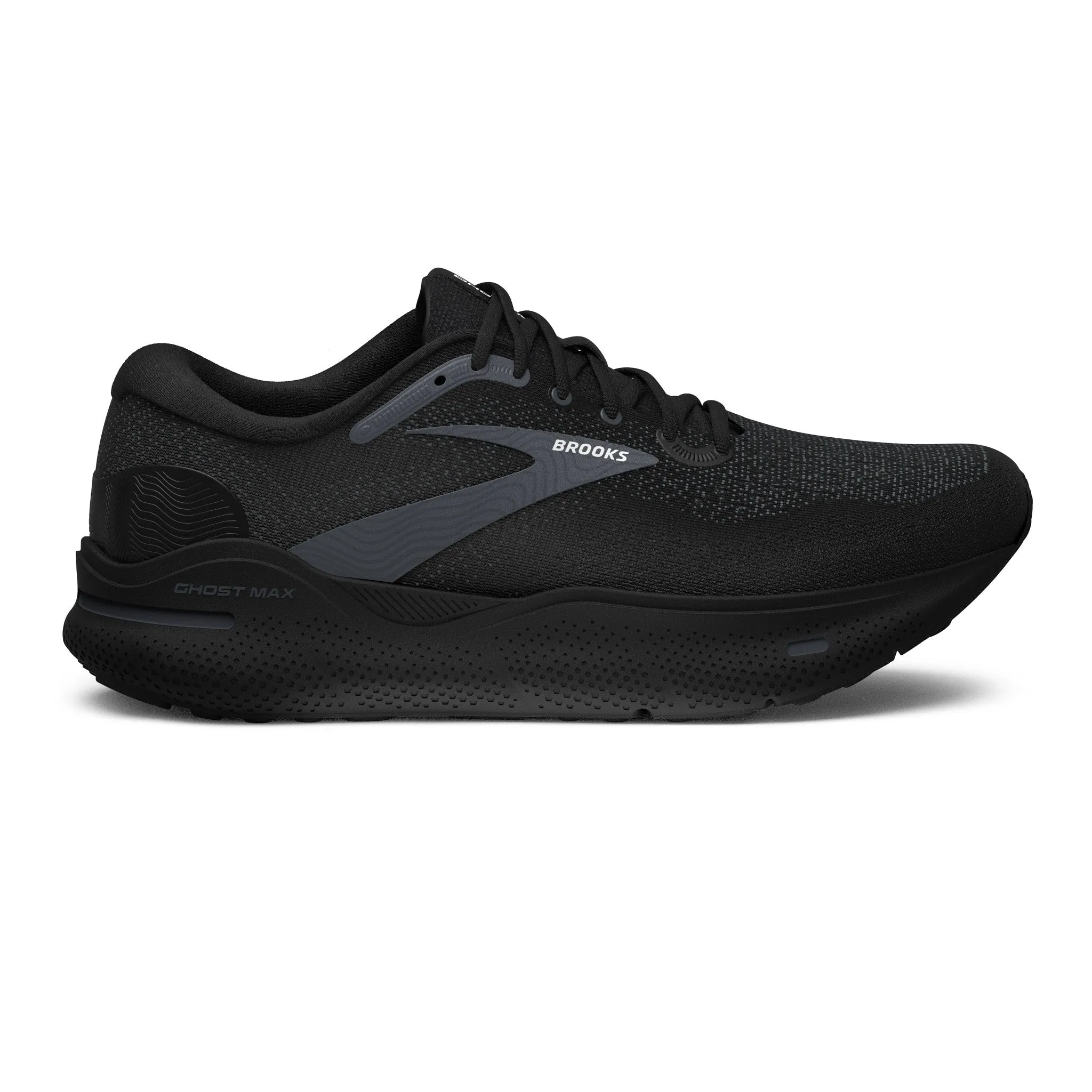 Men's Ghost Max - Black / Black / Ebony Easy Cushioning