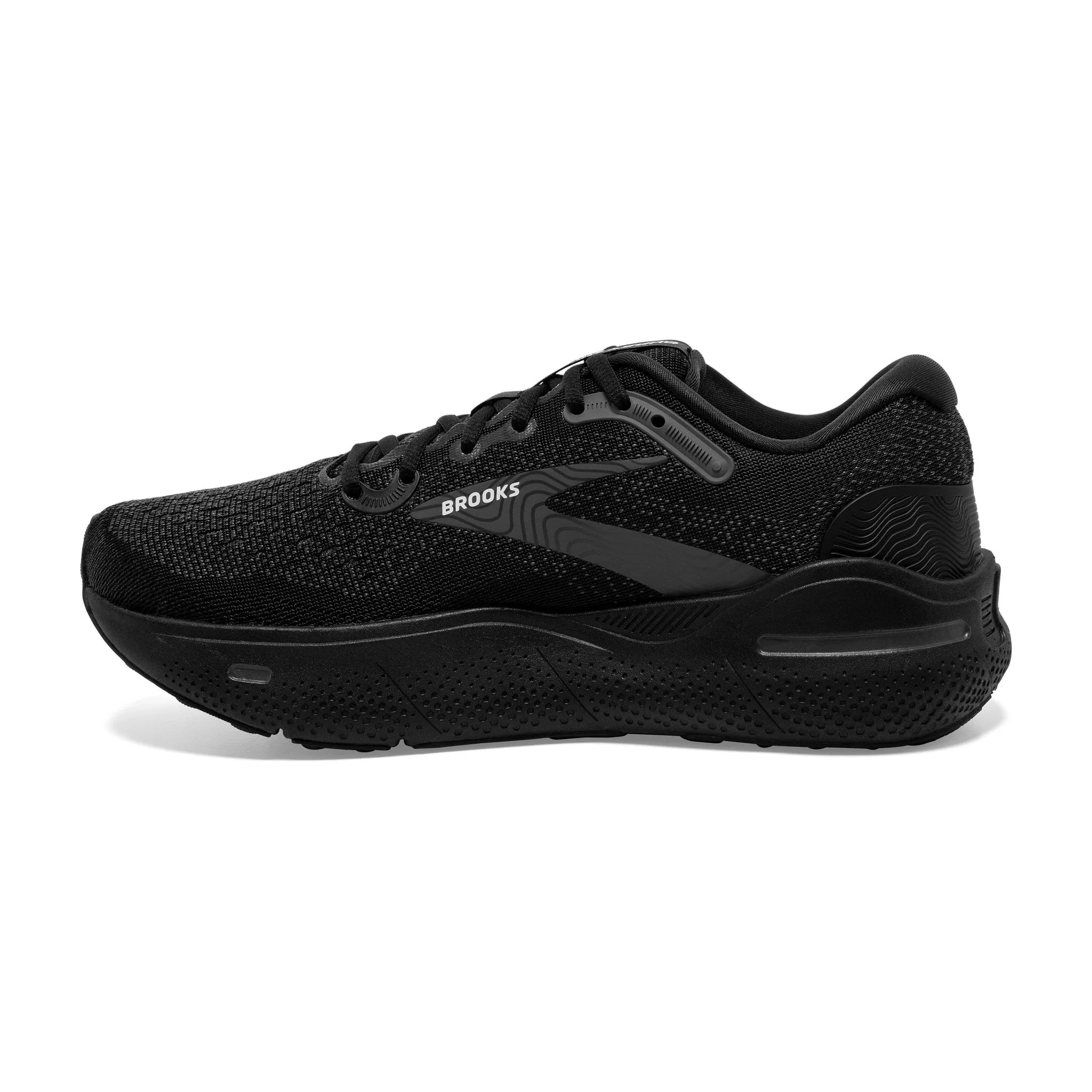 Men's Ghost Max - Black / Black / Ebony Easy Cushioning