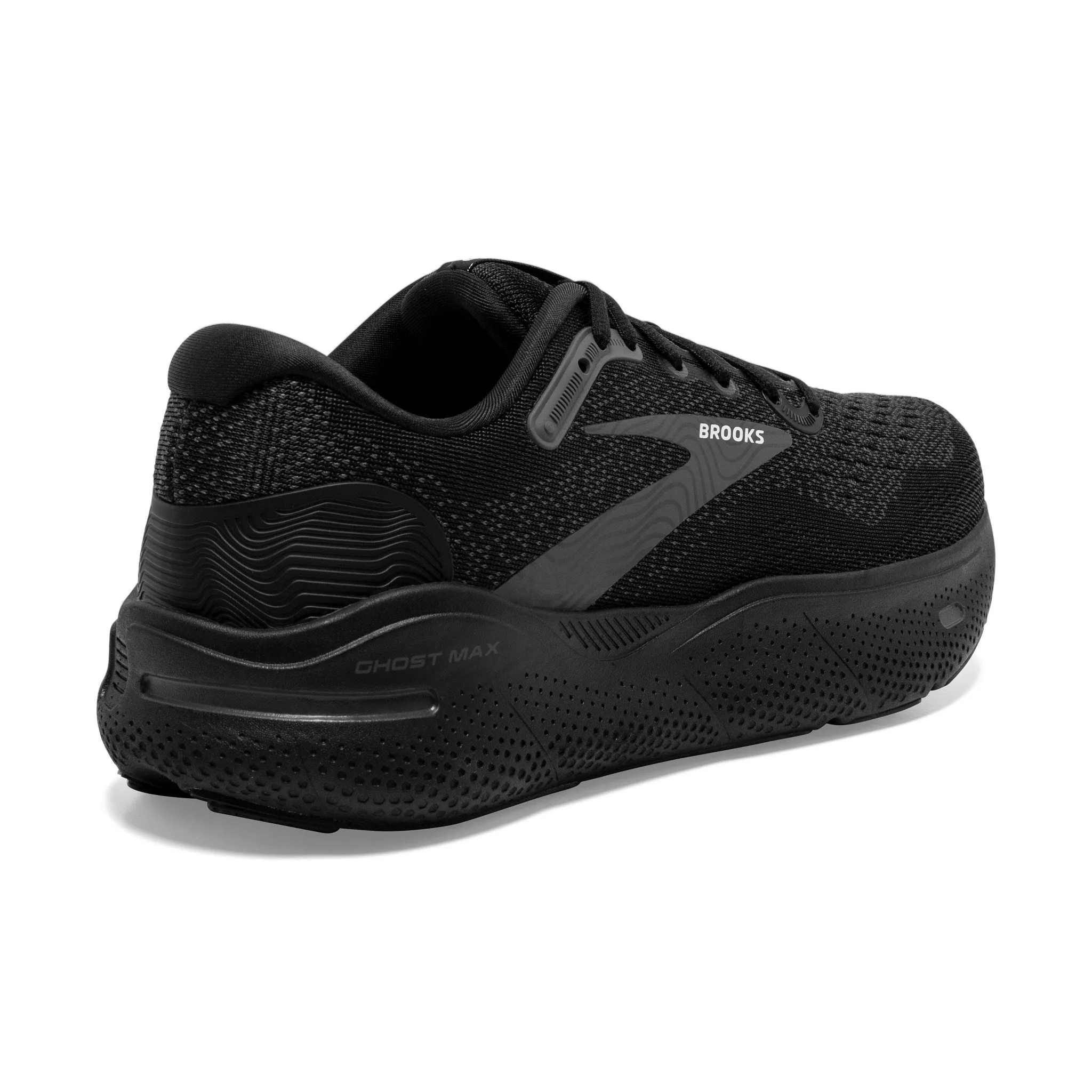 Men's Ghost Max - Black / Black / Ebony Easy Cushioning