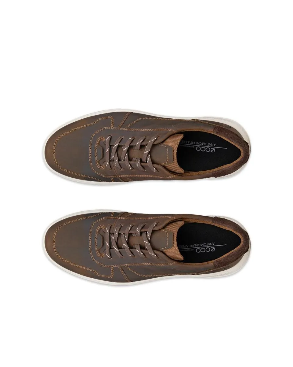 Men's Move Sneaker - Camel Luxury Lace-Ups