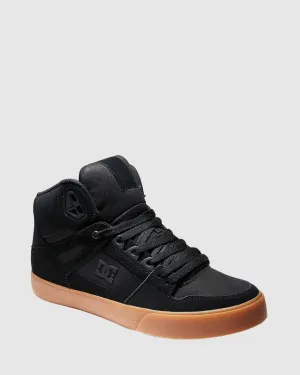 Slip-resistant look Street Movement Mens Pure High-Top WC Sneakers