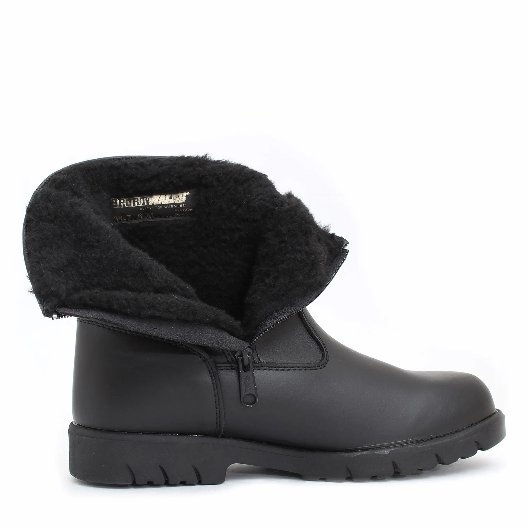 Men's Track Side Zip Commuter Boot Grip tech