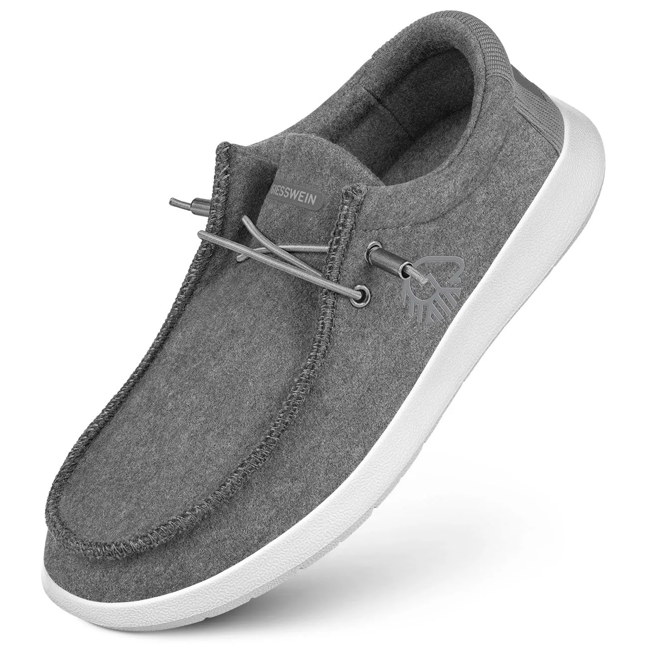  Merino Mokassin W - grey 017