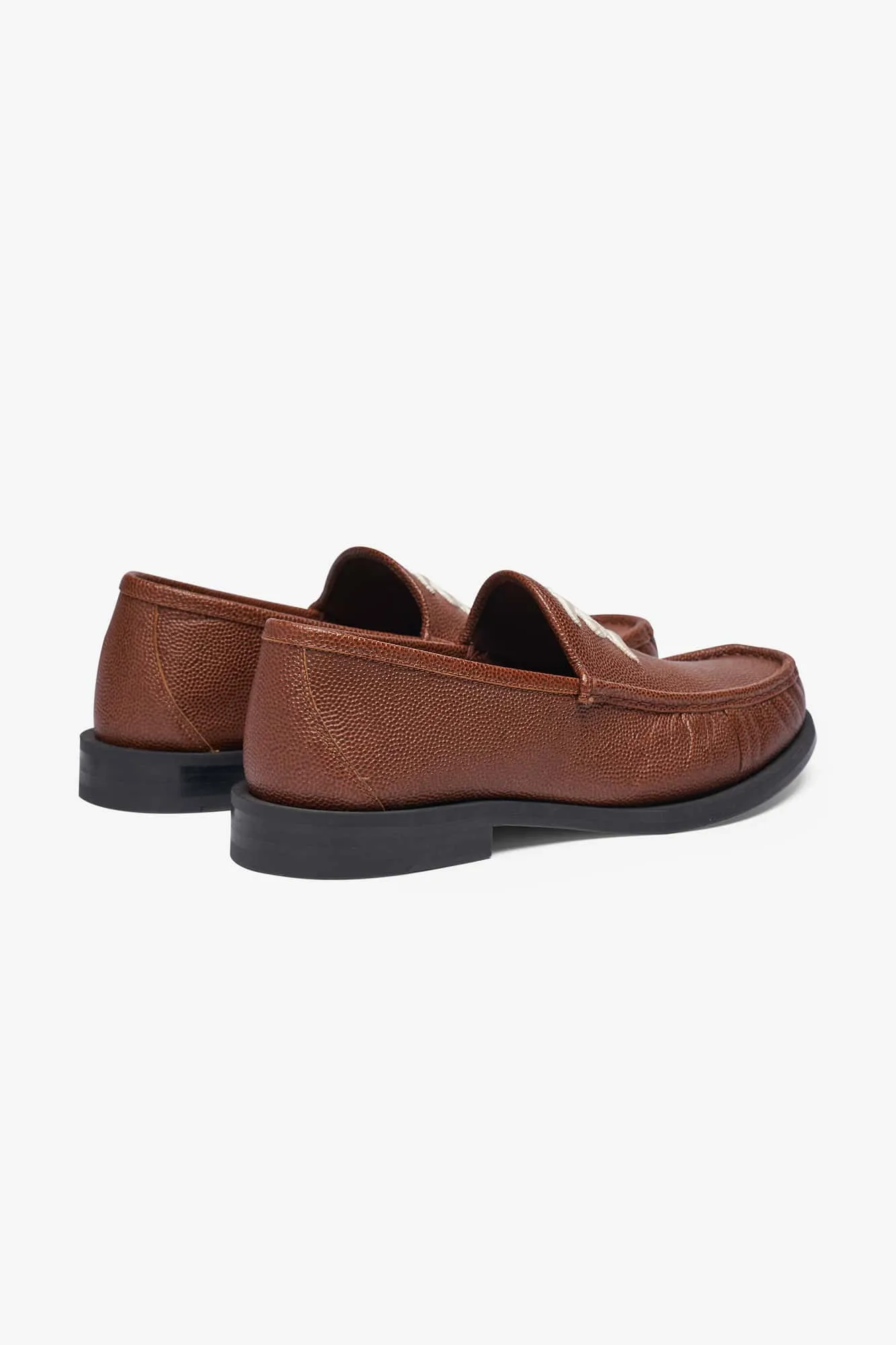 Mick Chocolate Basket Leather Travel Ready