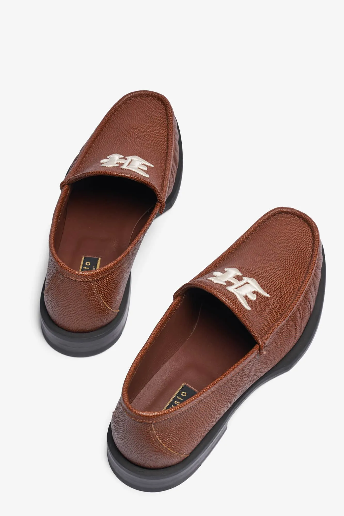 Mick Chocolate Basket Leather Travel Ready