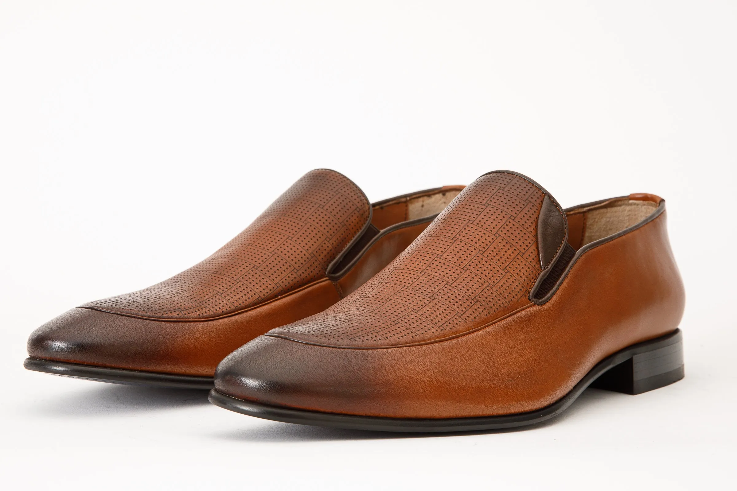 Minimal The Migues Tan Leather Loafer Men  Shoe
