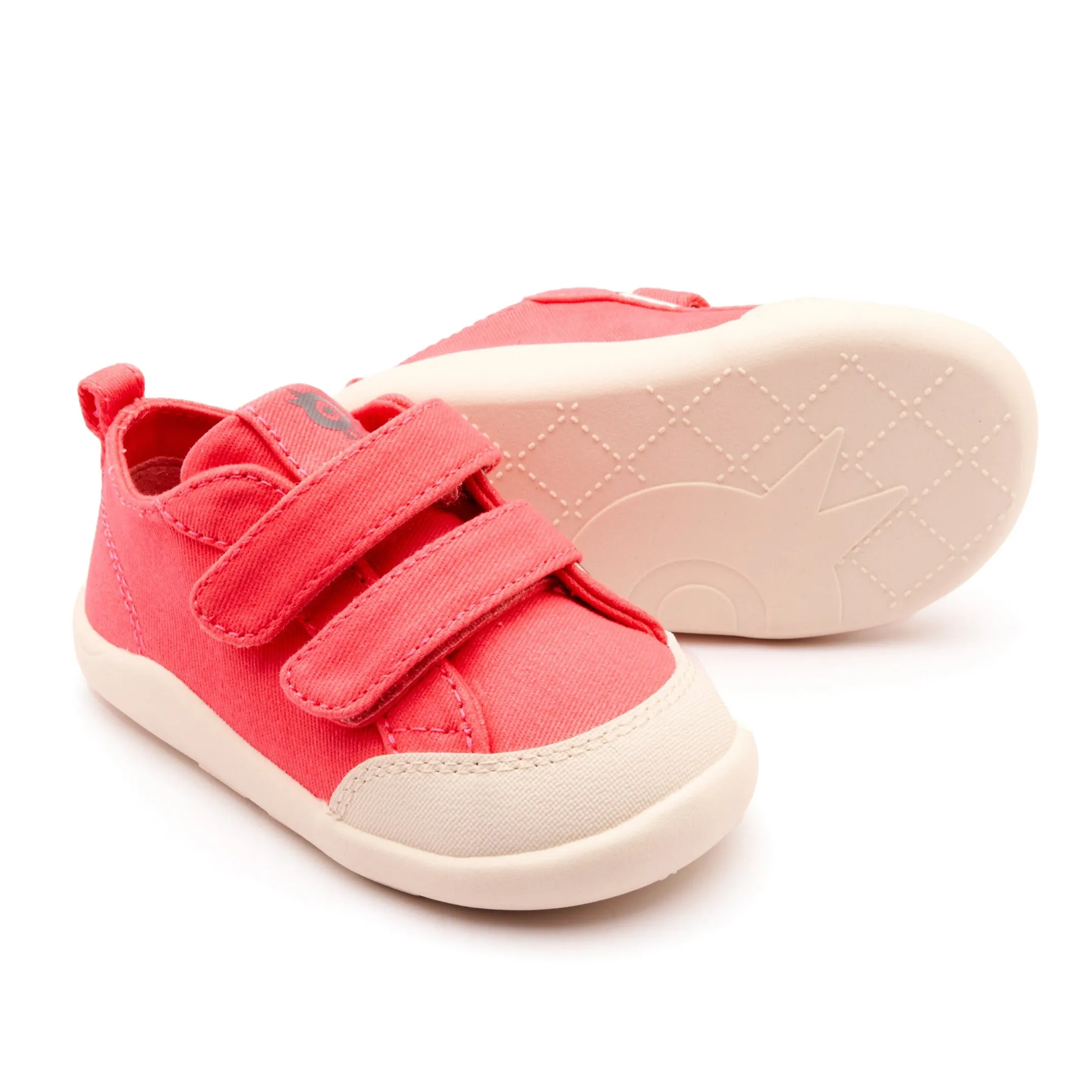Tennis - oriented kids' shoes Semi - formal kids' shoes Old Soles Girl's 8058 Salty Ground Casual Shoes - Watermelon / Sporco / Sporco Sole