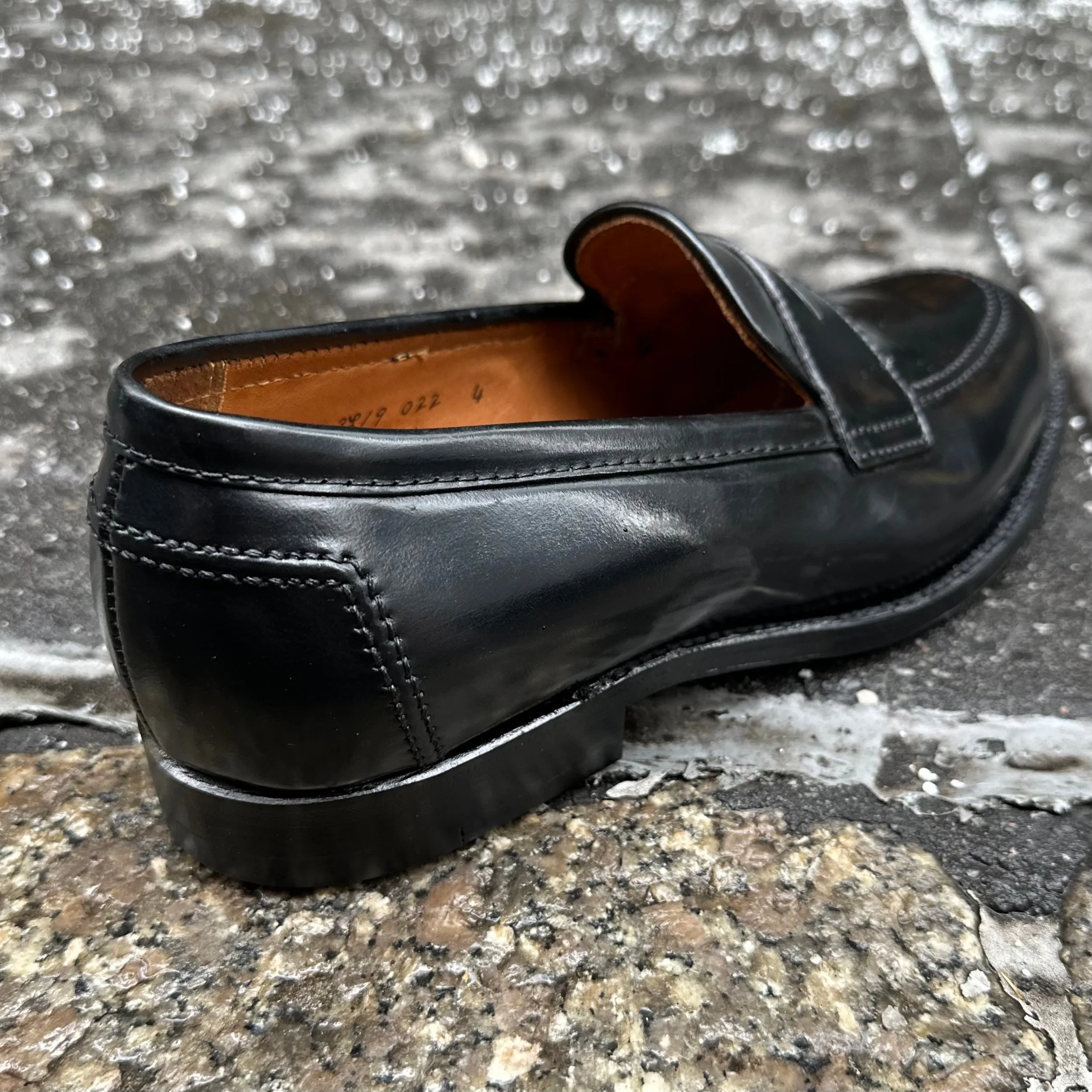 Modern Ease D2221 - Madison Penny in Black Shell Cordovan