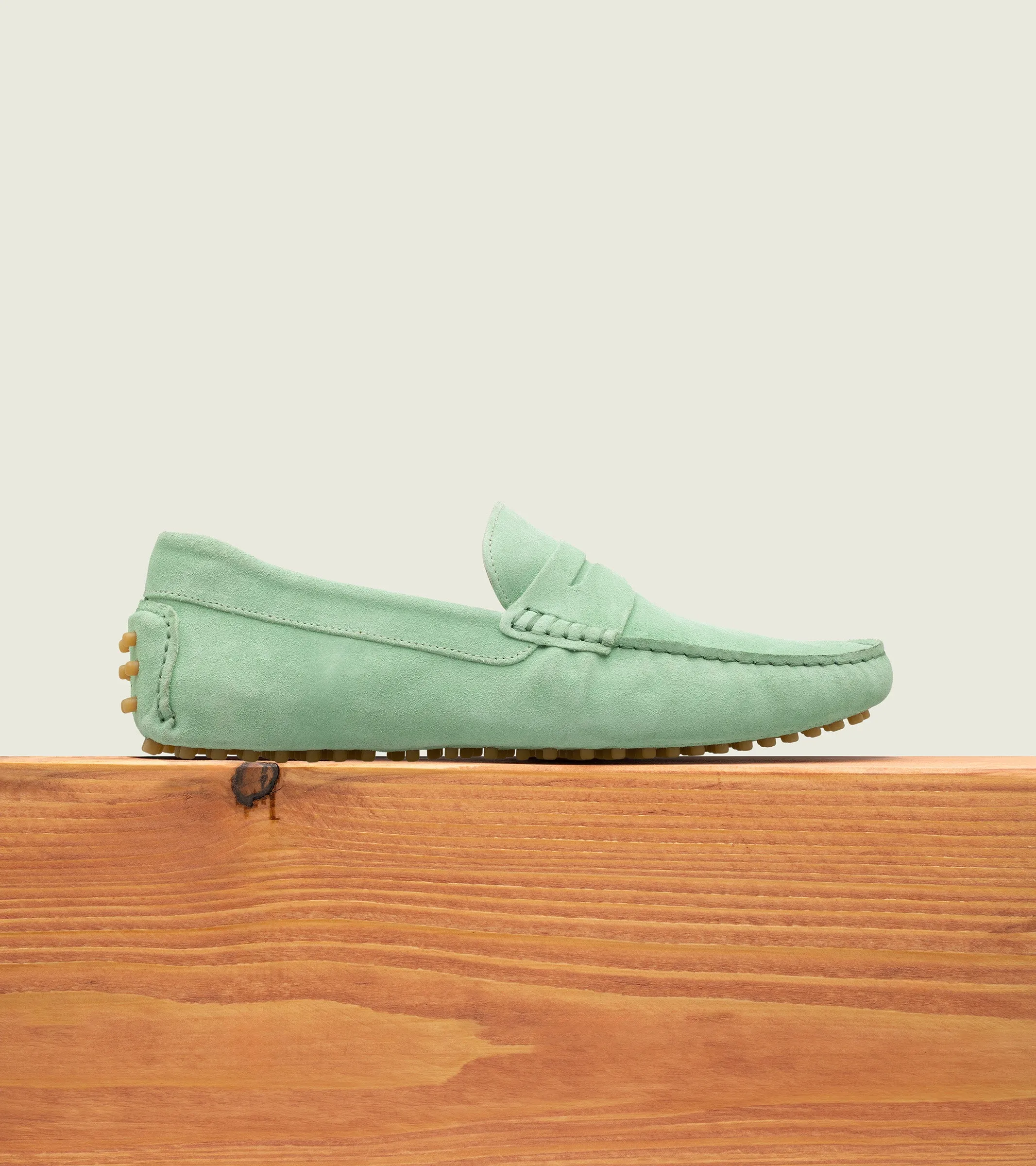 Seafoam Green Suede