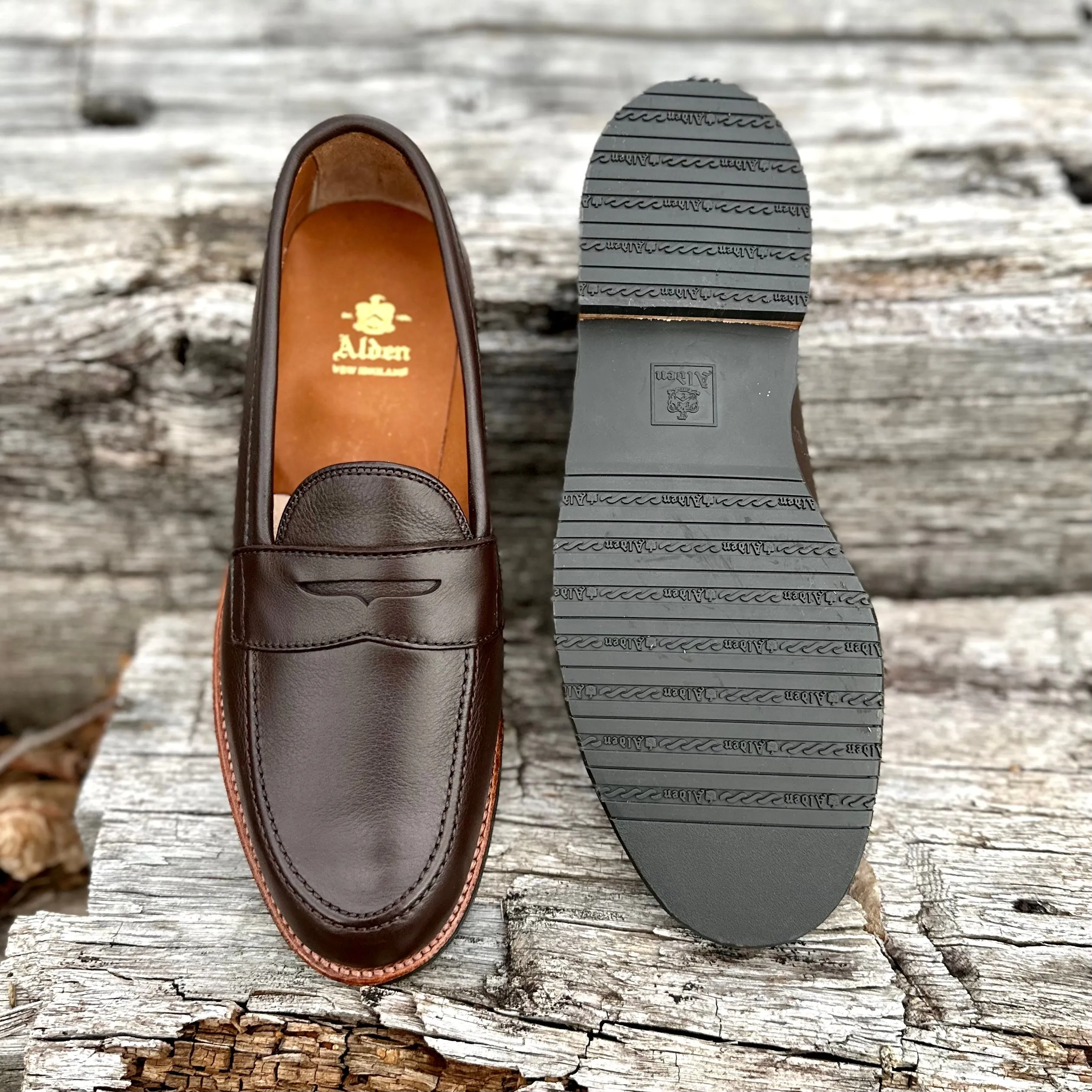 Modern Everyday Step D2203L - Penny Loafer in Brown Lady Calf