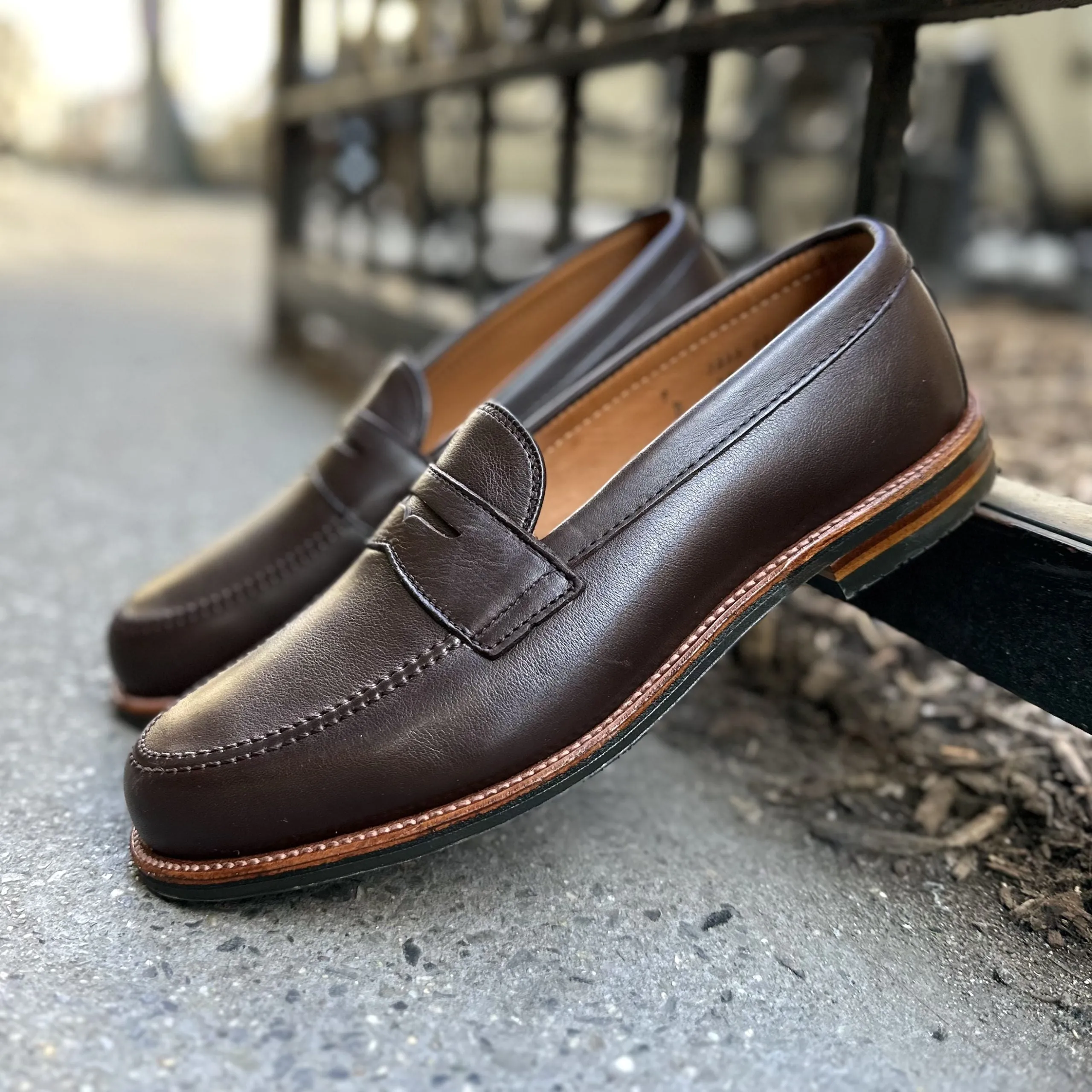 Modern Everyday Step D2203L - Penny Loafer in Brown Lady Calf