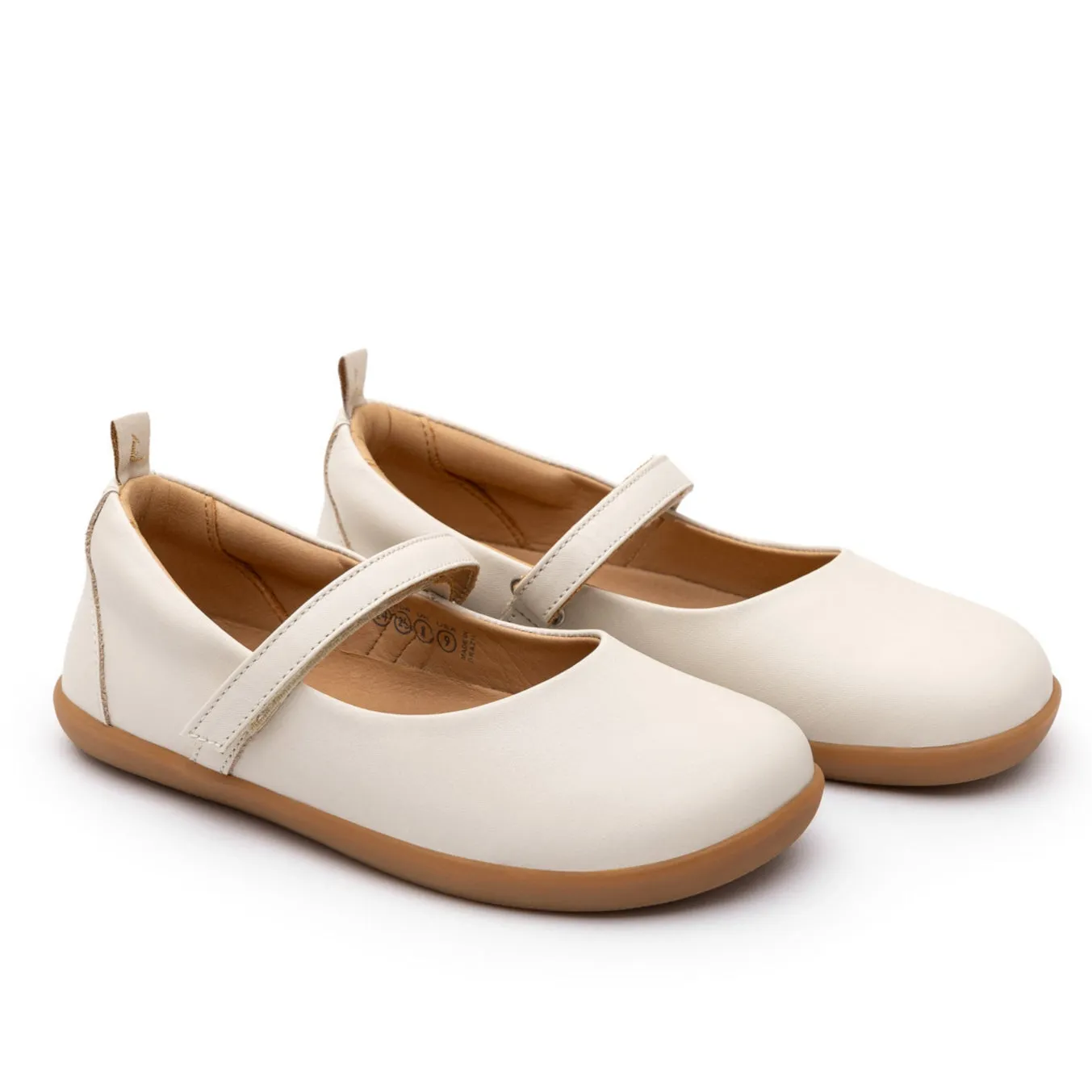 Tip Toey Joey Girl's Catch Mary Janes - Tapioca Casual kids' wear