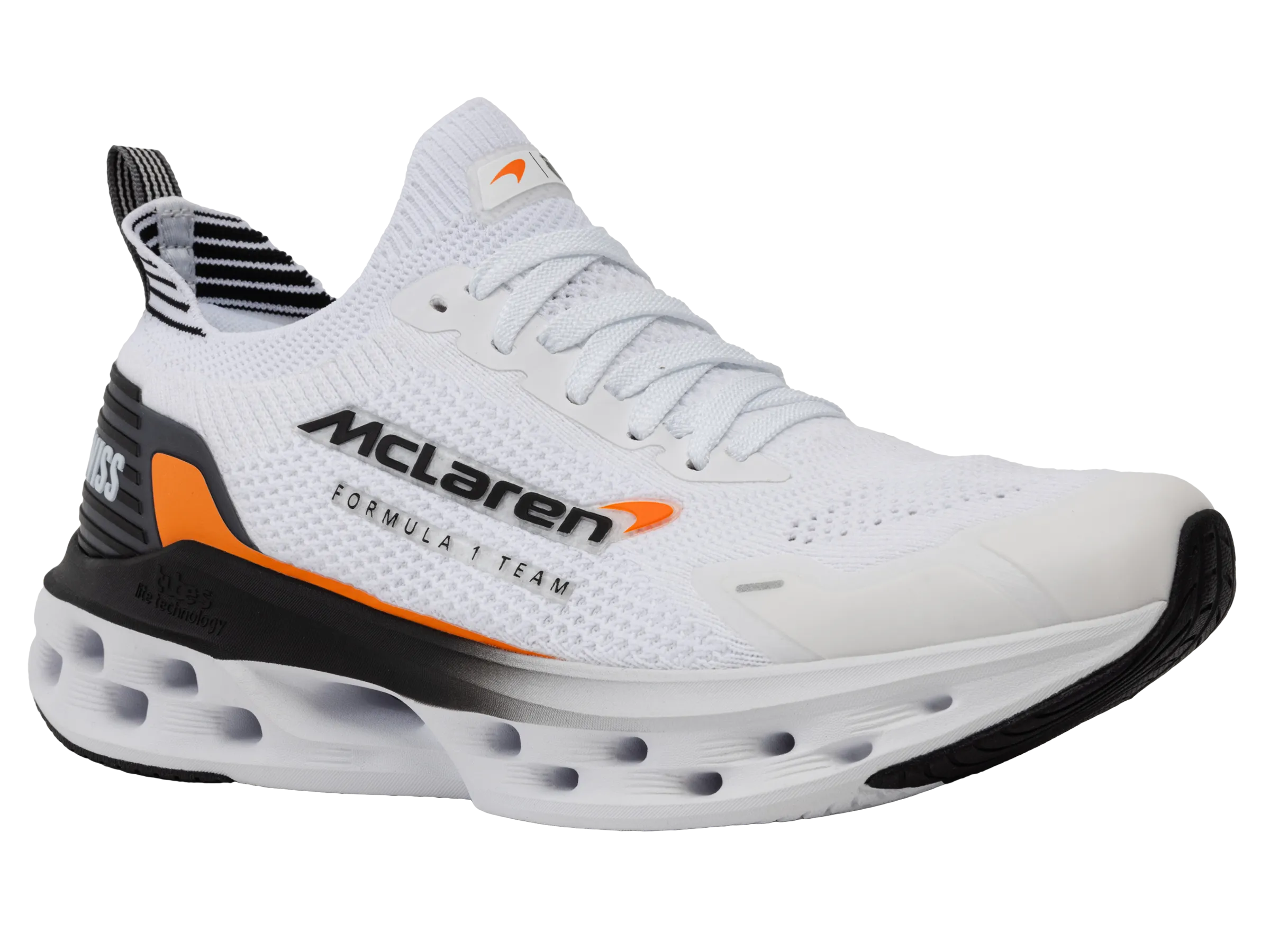 Modern sole 04414-196-M | IMPULSE TUBES LITE X MCLAREN F1 TEAM | WHITE/BLACK/PAPAYA