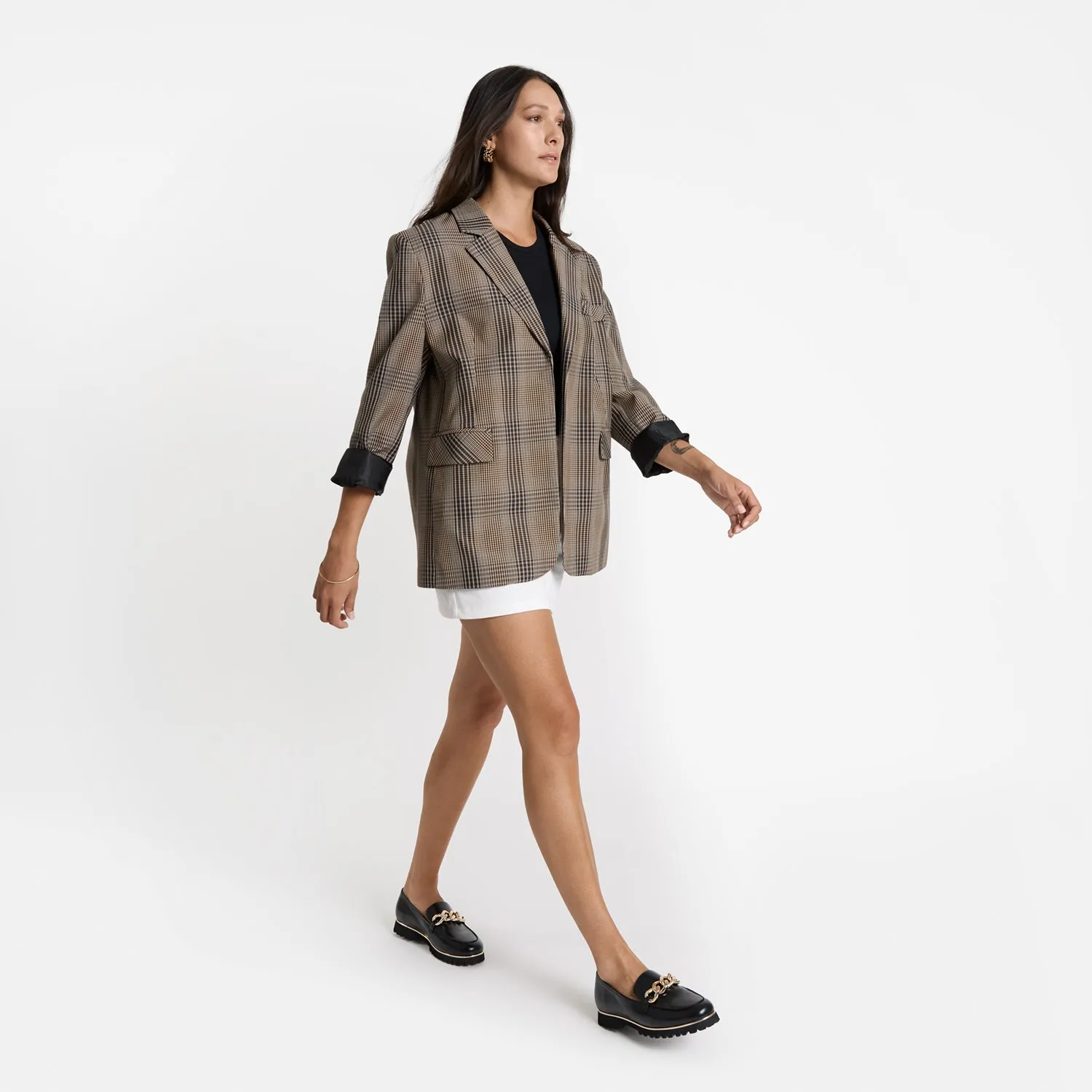 Modern Step Comfort Dominica Loafer | Black/gold combo