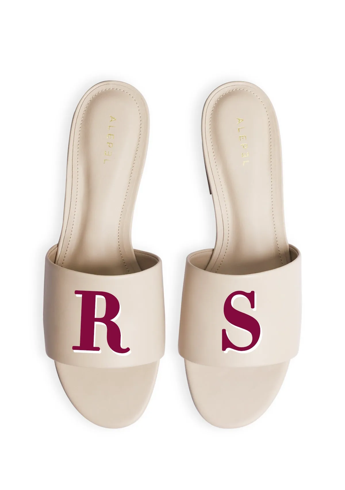 Monogram Beige Slide Travel Vibe