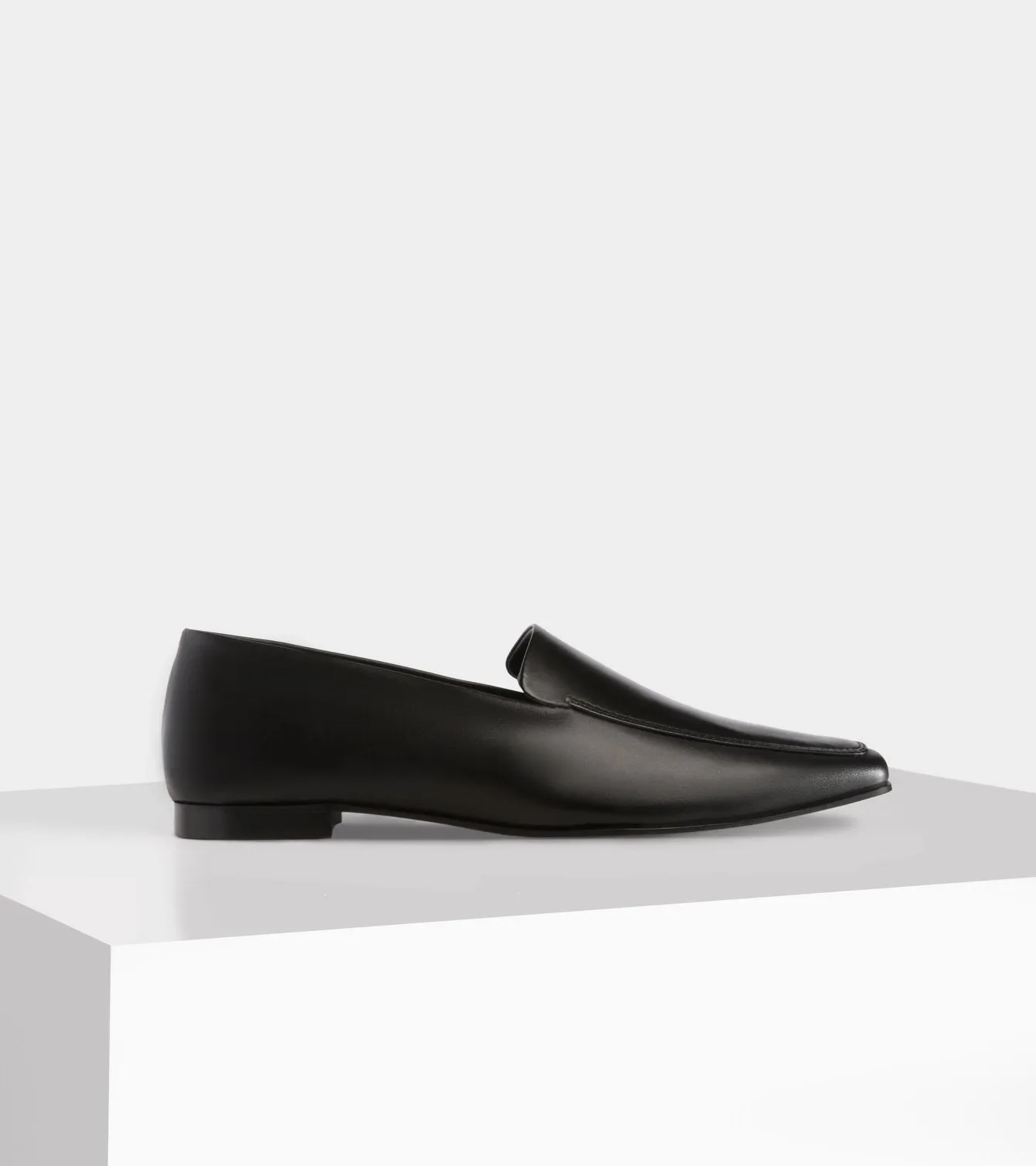 Black Nappa Leather