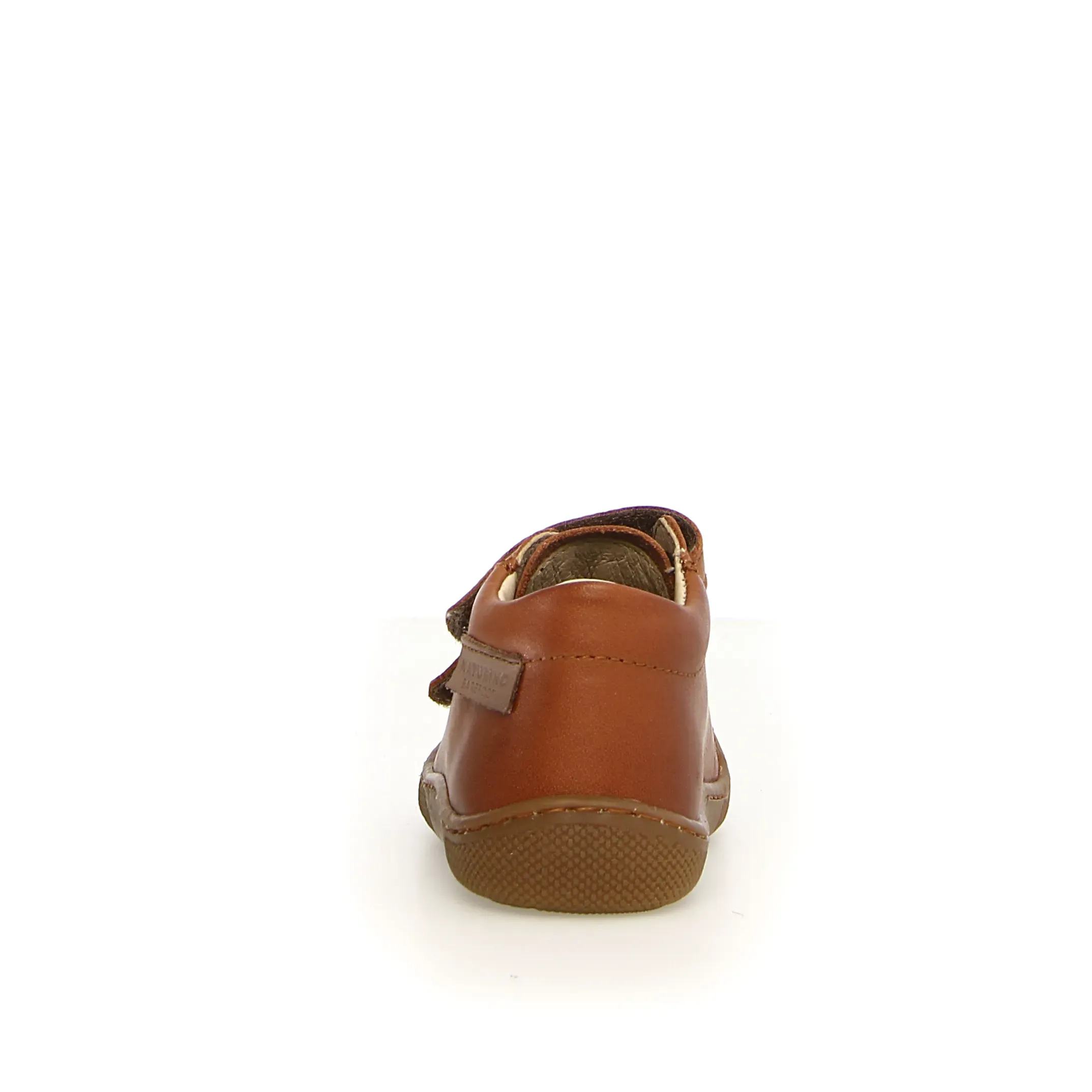 Naturino Amur Vl Boy's and Girl's Barefoot Casual Shoes - Cognac Ribbon Kids