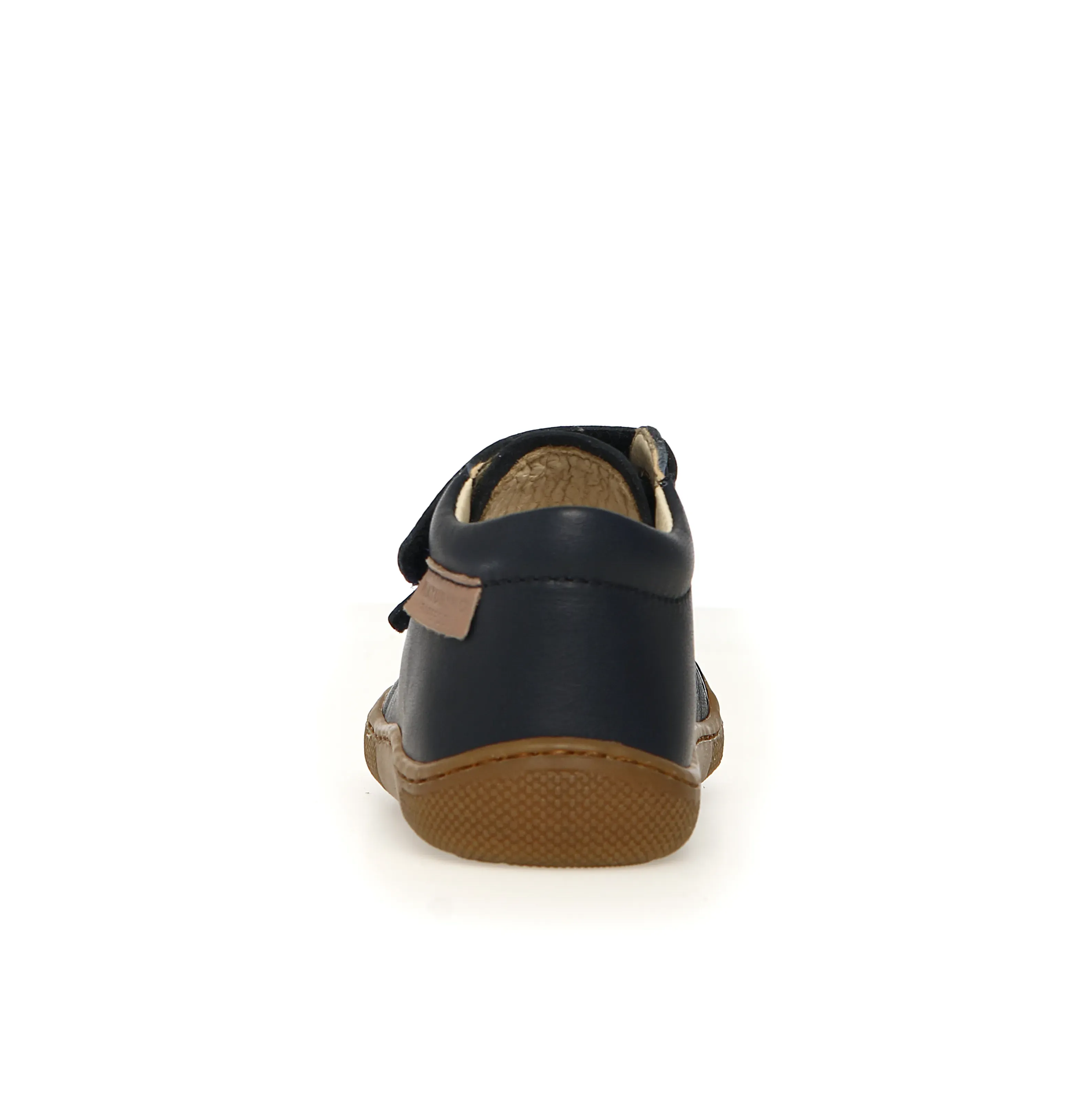 Naturino Amur Vl Boy's Barefoot Casual Shoes - Navy Faux Fur Trim