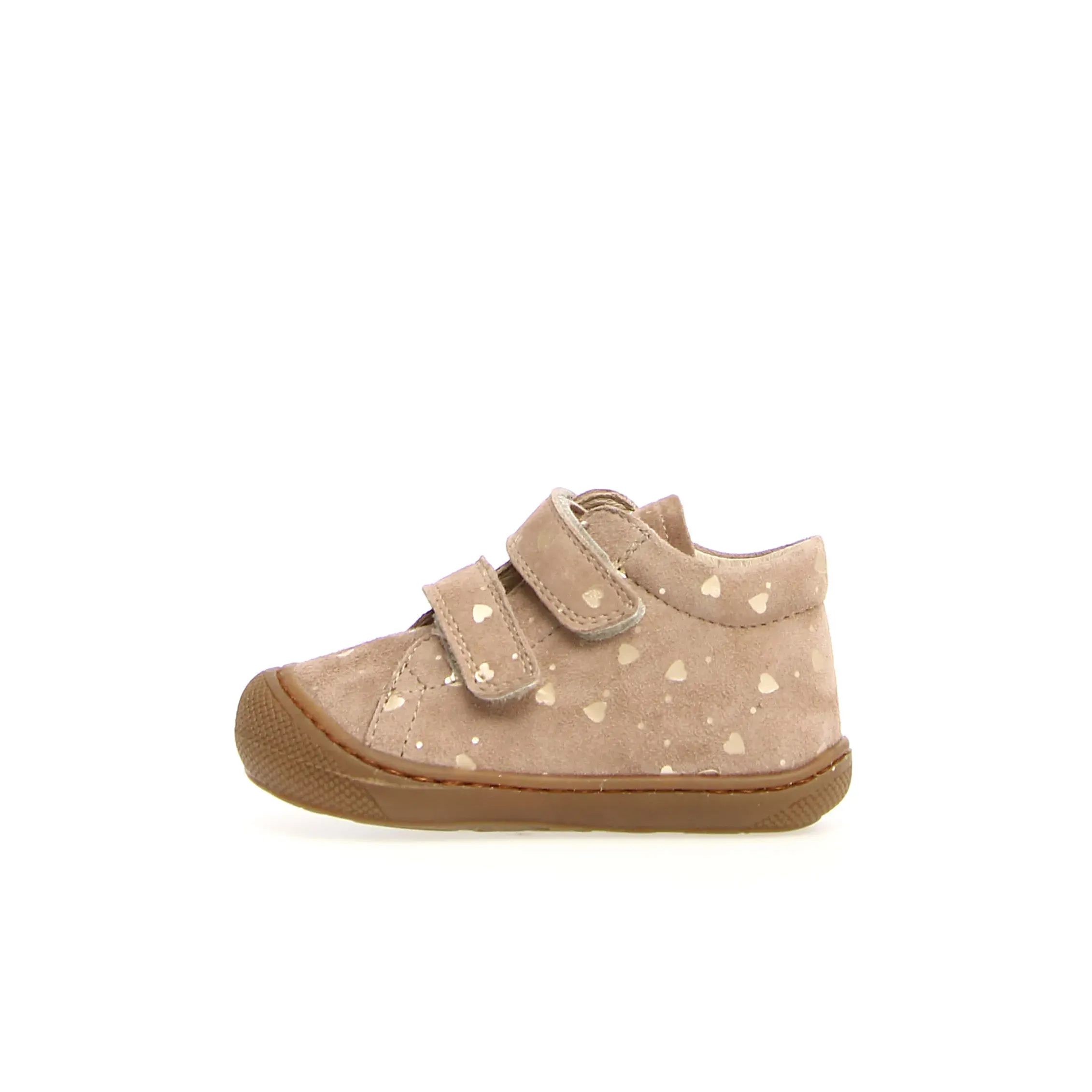 Naturino Cocoon Vl Girl's Casual Shoes - Taupe Canvas Trim