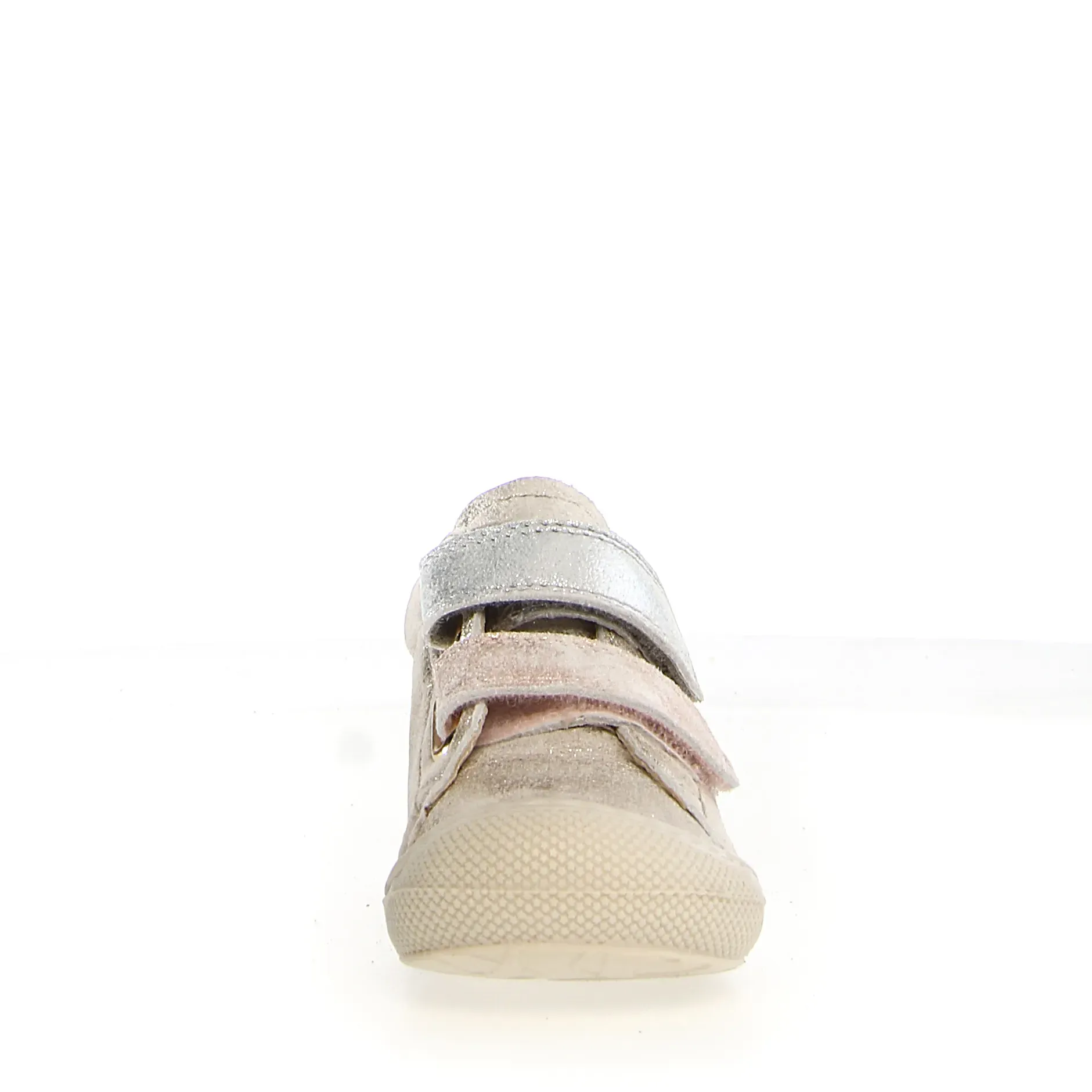 Naturino Corkel Vl Girl's Casual Shoes - Platinum/Cipria/Silver Youth Collection