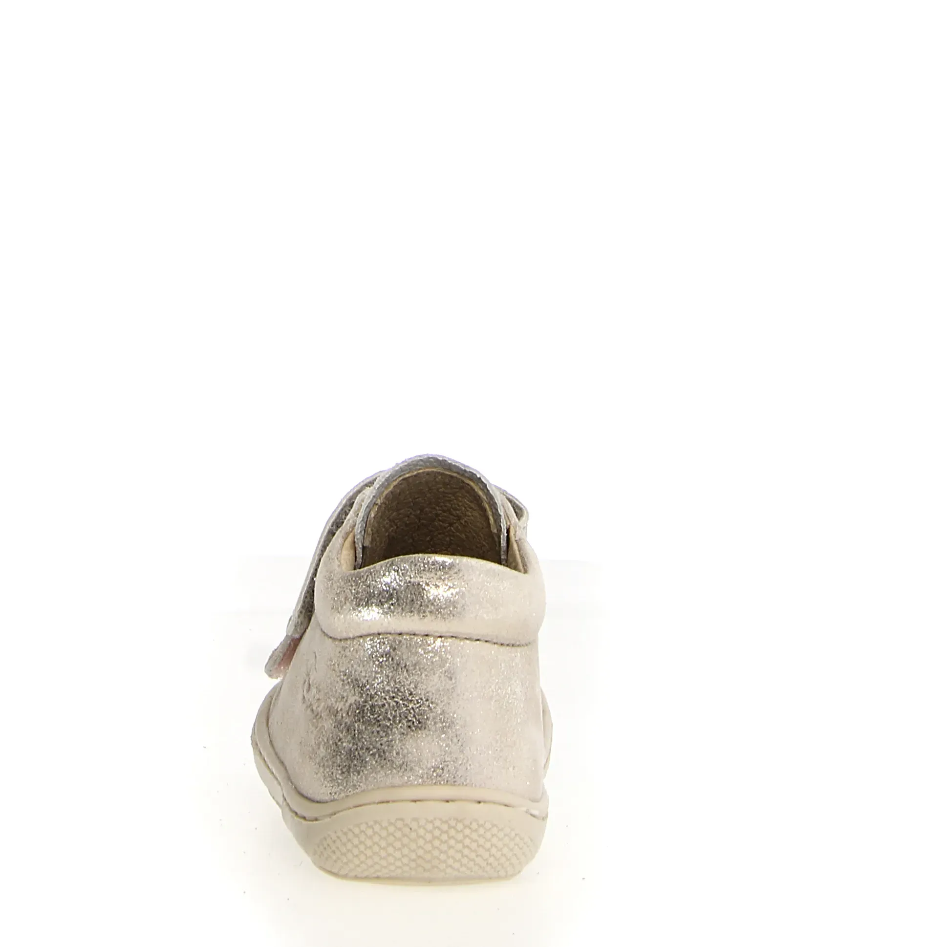 Naturino Corkel Vl Girl's Casual Shoes - Platinum/Cipria/Silver Youth Collection