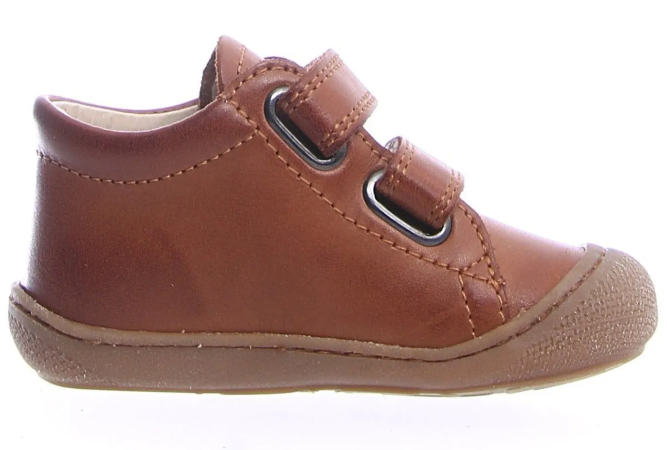 Naturino Girl's & Boy's WIDE Width Cocoon Sneakers - Cognac Skate Shoes
