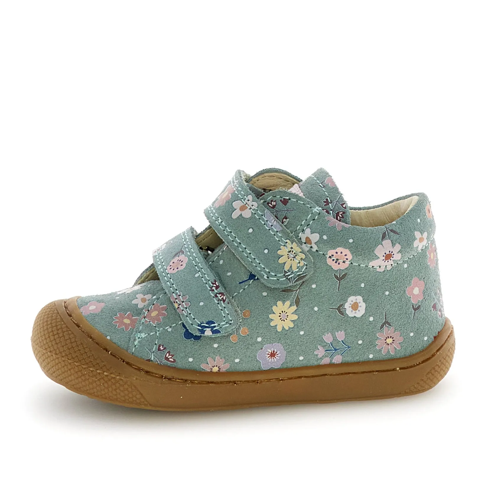 Naturino Girl's and Boy's Cocoon Casual Shoes - Bonny Print Sage Formal kids' outfits Narrow - fit kids' shoes