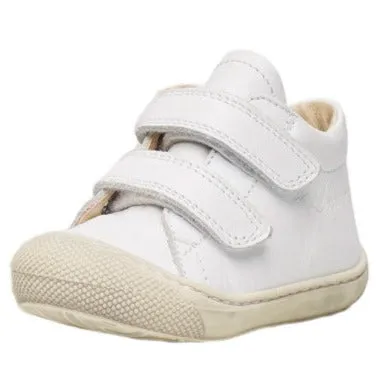 Naturino Girl's and Boy's Cocoon Vl Nappa Sneakers - White Vintage Kids