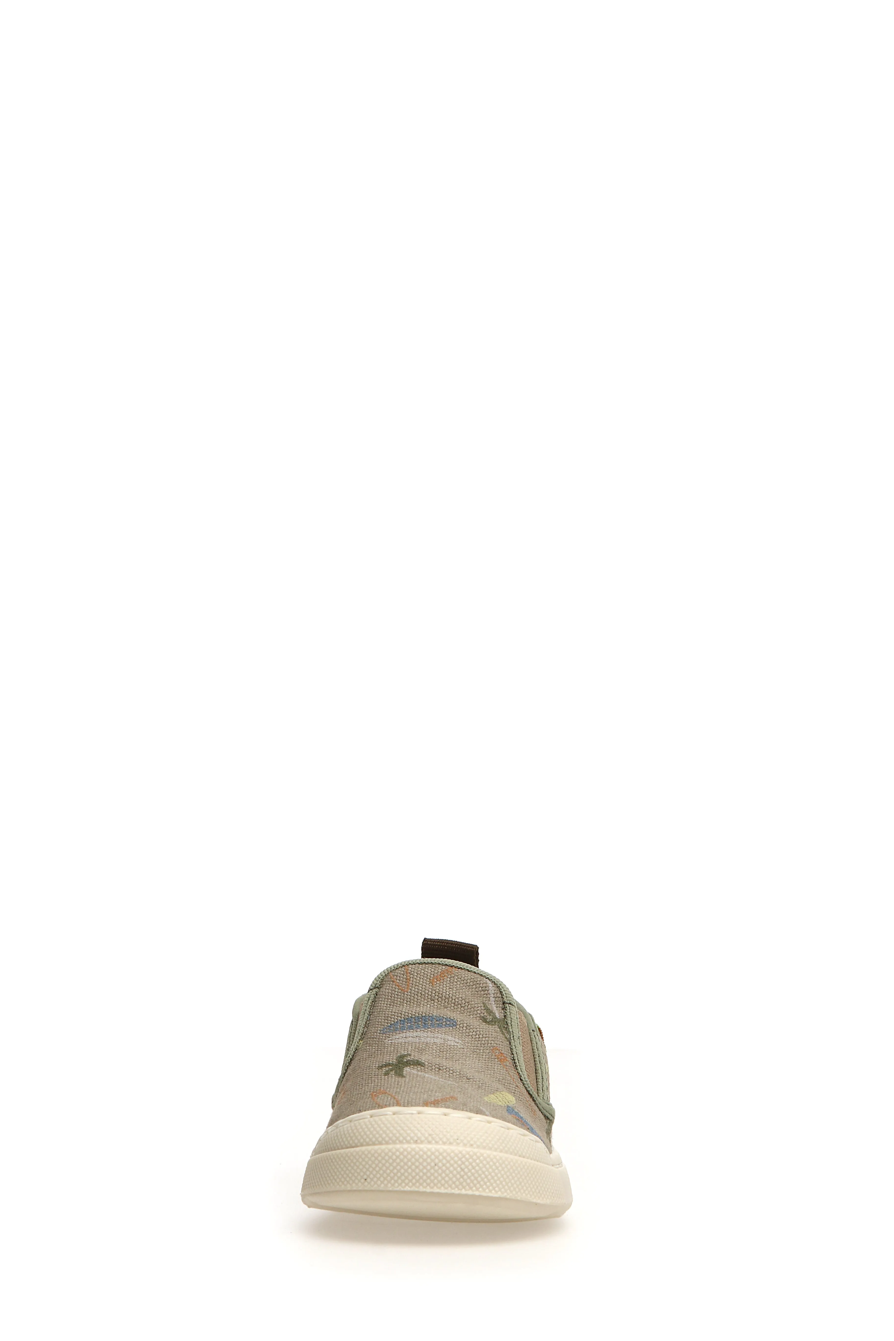Naturino Girl's and Boy's Henntor Canvas Sneakers, Stone Canvas Upper