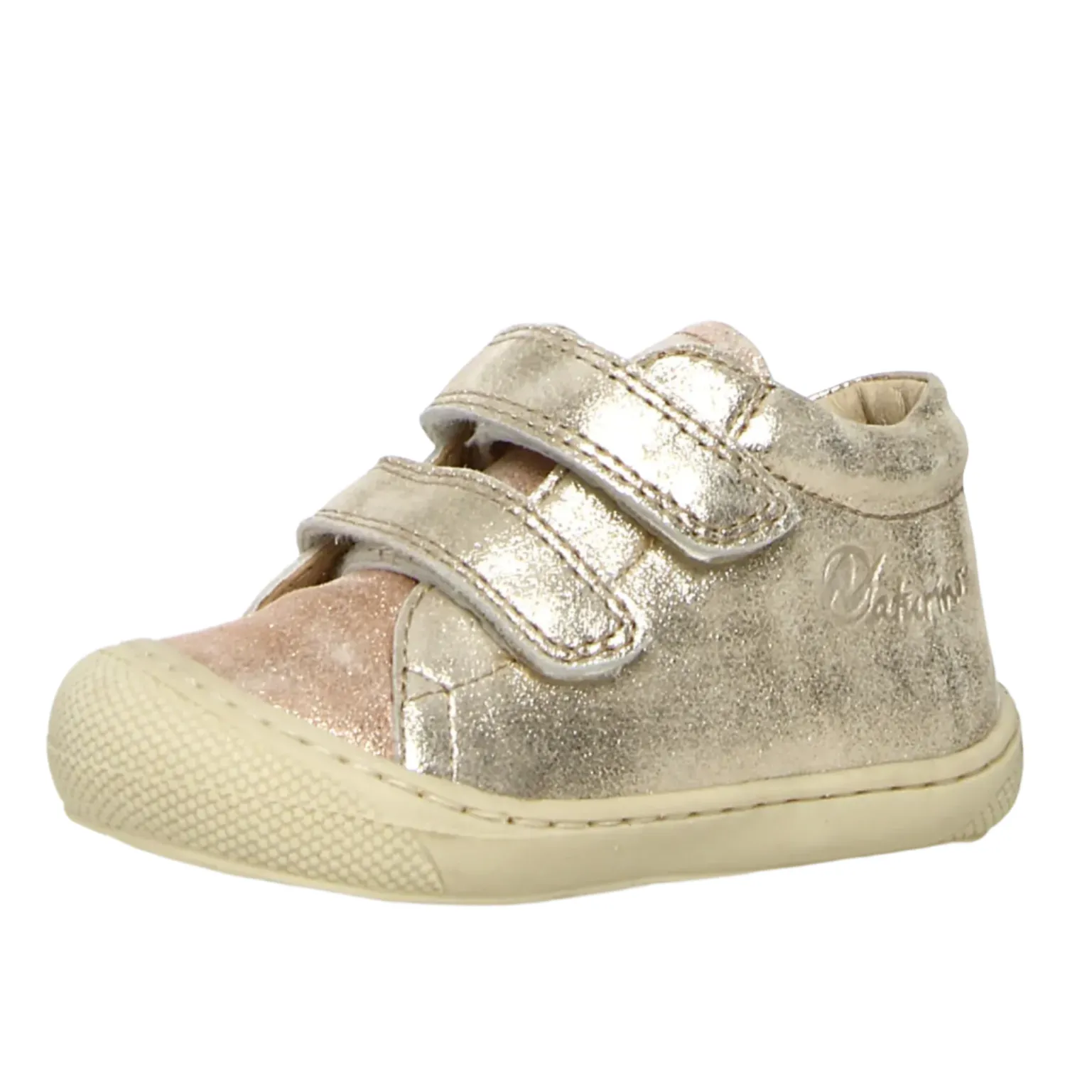 Naturino Girl's Cocoon Vl Casual Shoes - Cipria / Platinum Stylish kids' shoes