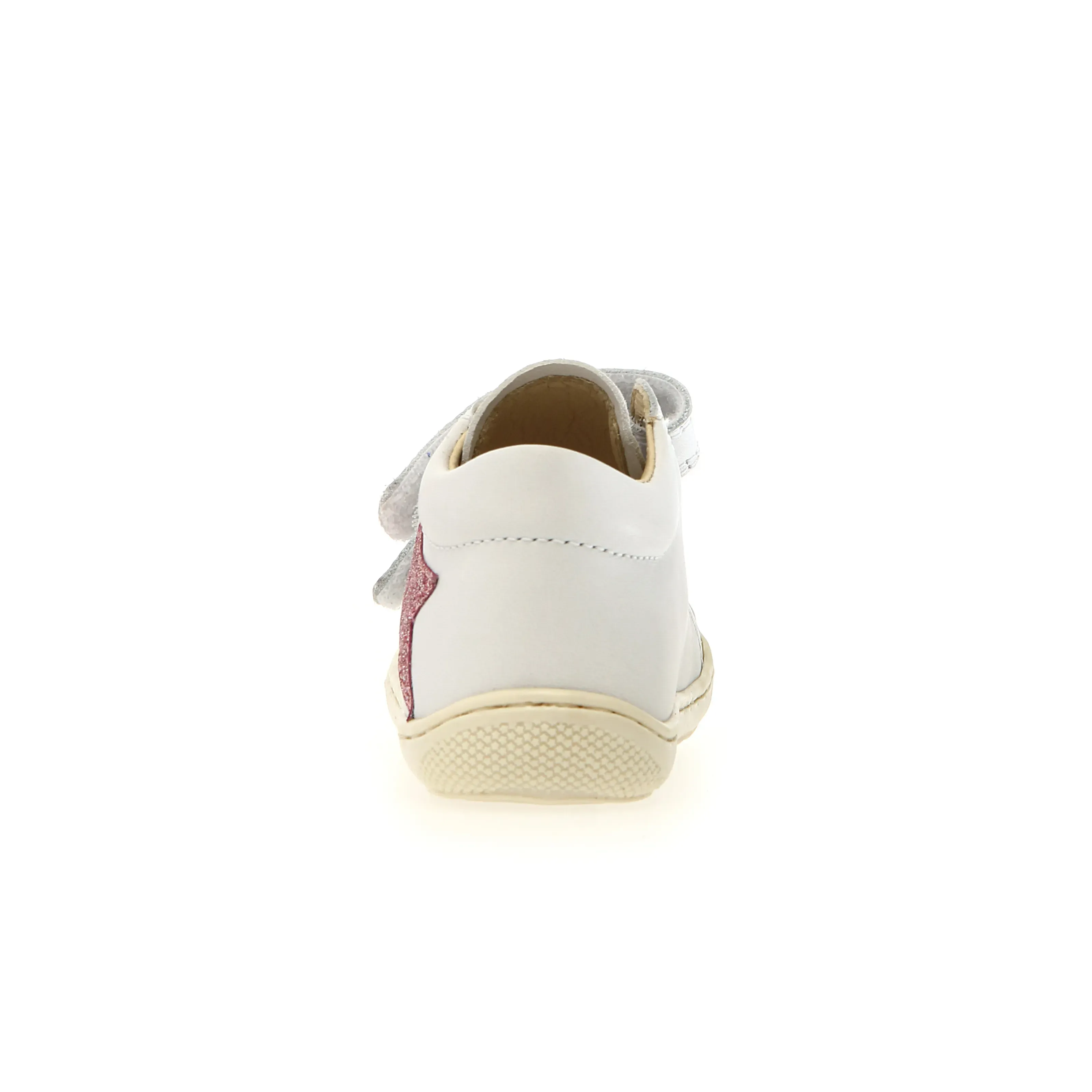 Naturino Girl's Kolde Vl Casual Shoes - White / Silver / Pink Charm Kids