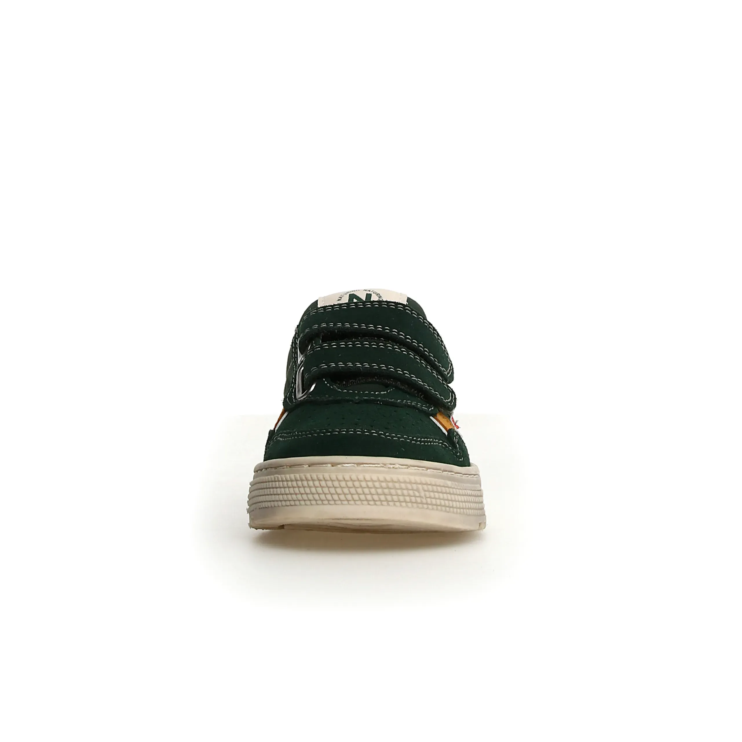 Naturino Hess 3 Vl Boy's and Girl's Casual Shoes - Green Bottle/Zucca/New Granata Padded Tongue