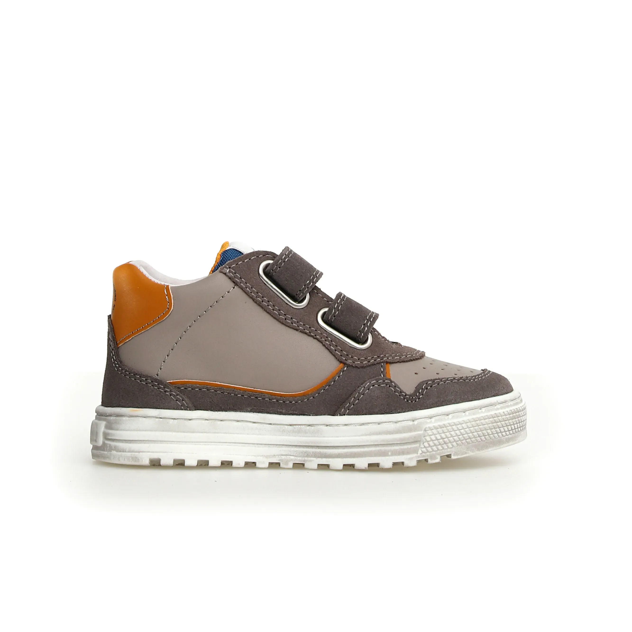 Naturino Hess High 3 Vl Boy's and Girl's Casual Shoes - Anthracite/Dark Grey Durable Design