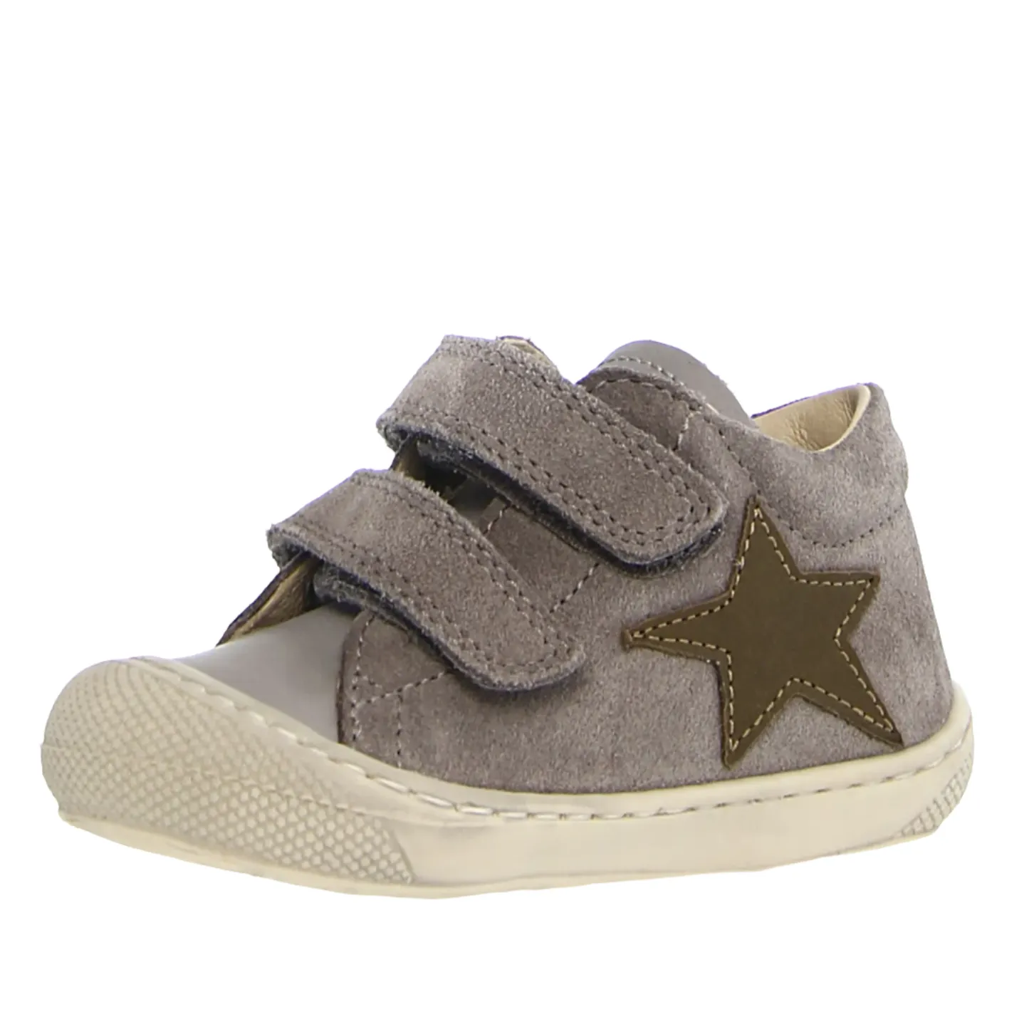 Rubber - soled kids' shoes Naturino Kolde Vl Boy's and Girl's Casual Shoes - Grey/Dark Grey