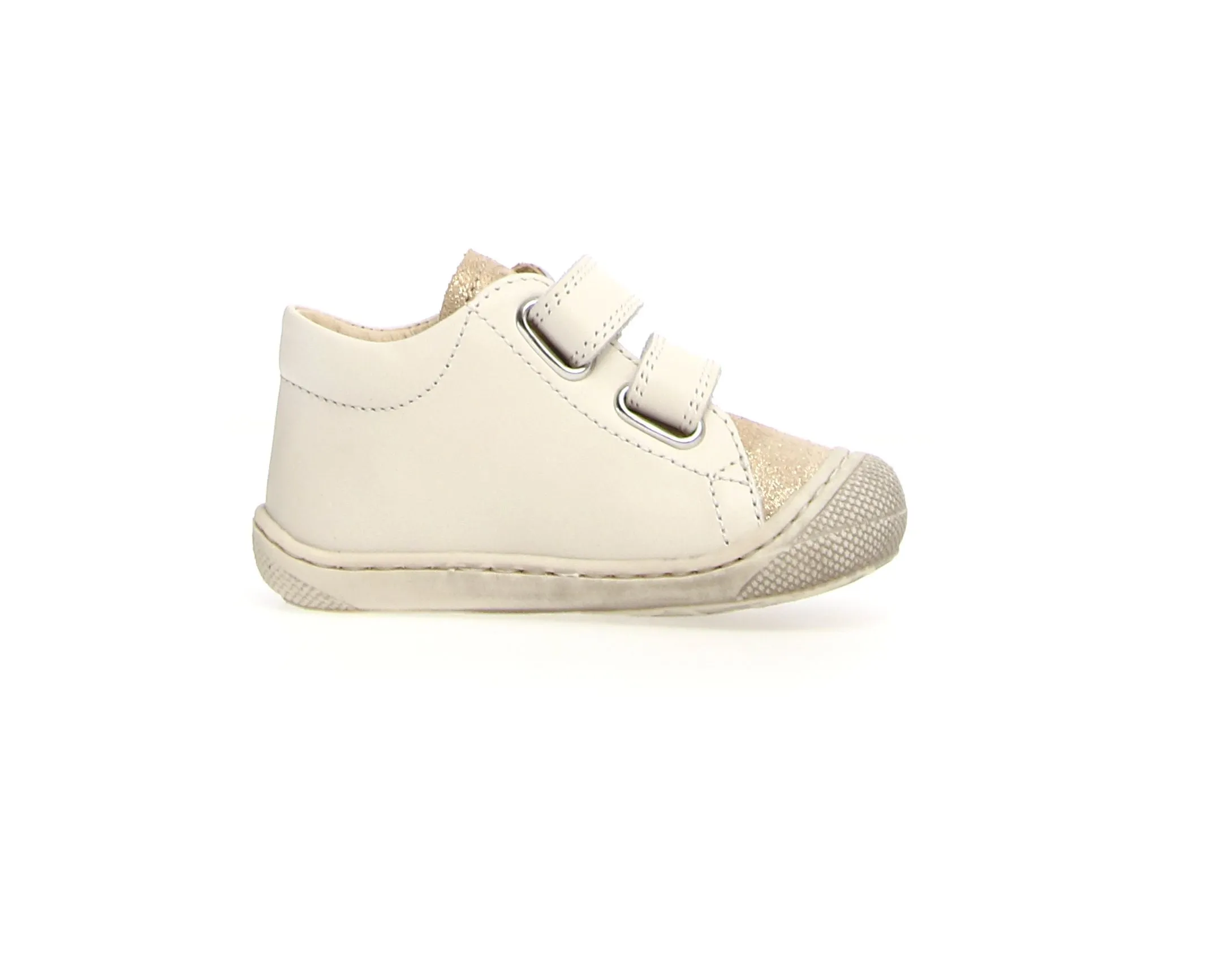 Naturino Kolde VL Girl's Casual Shoes - Platinum/Milk Logo Kids