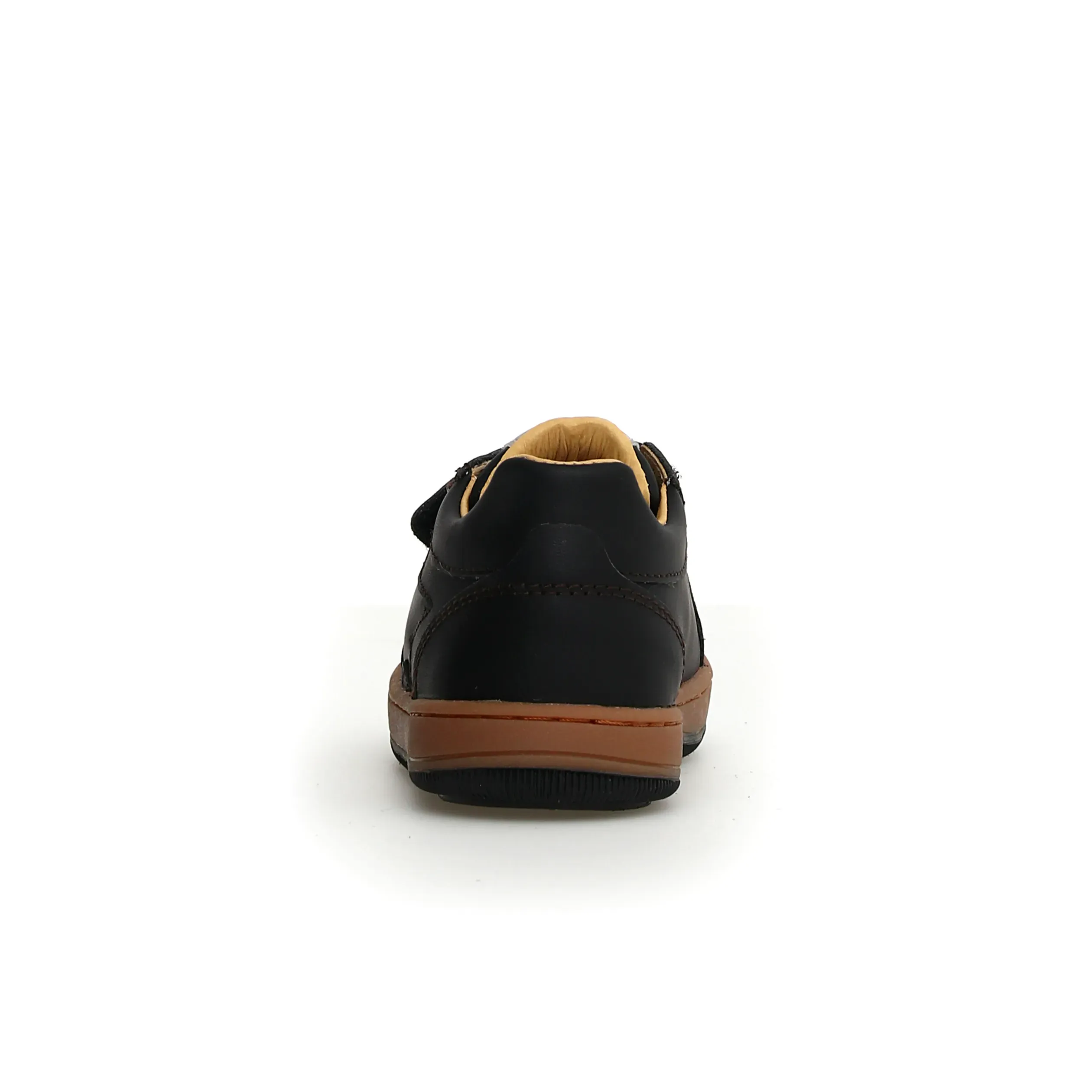 Naturino Minds Vl Boy's and Girl's Casual Shoes - Black/Dark Brown Slippers