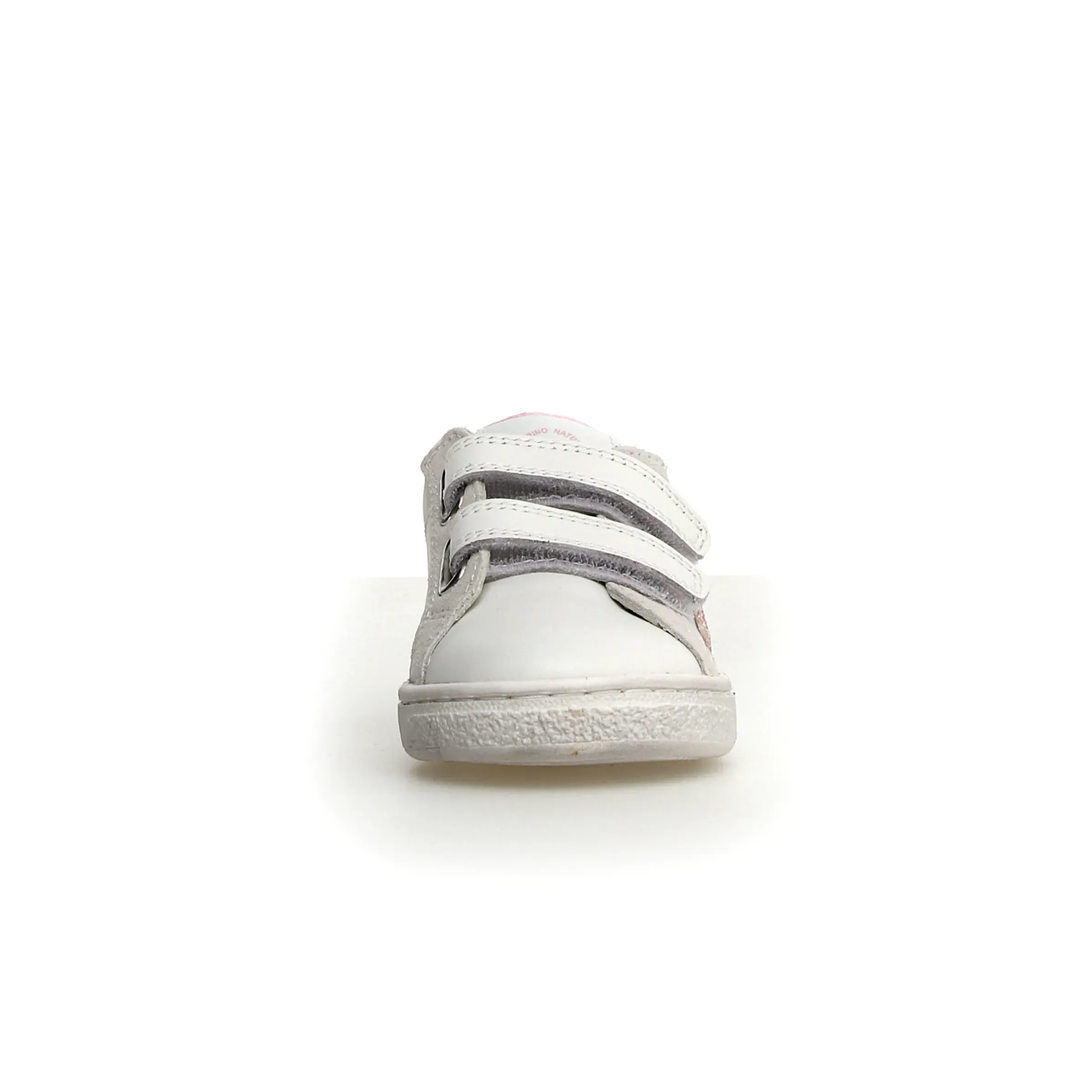 Naturino Pinn Vl Girl's Casual Shoes - White/Pink/Light Green Cross trainers