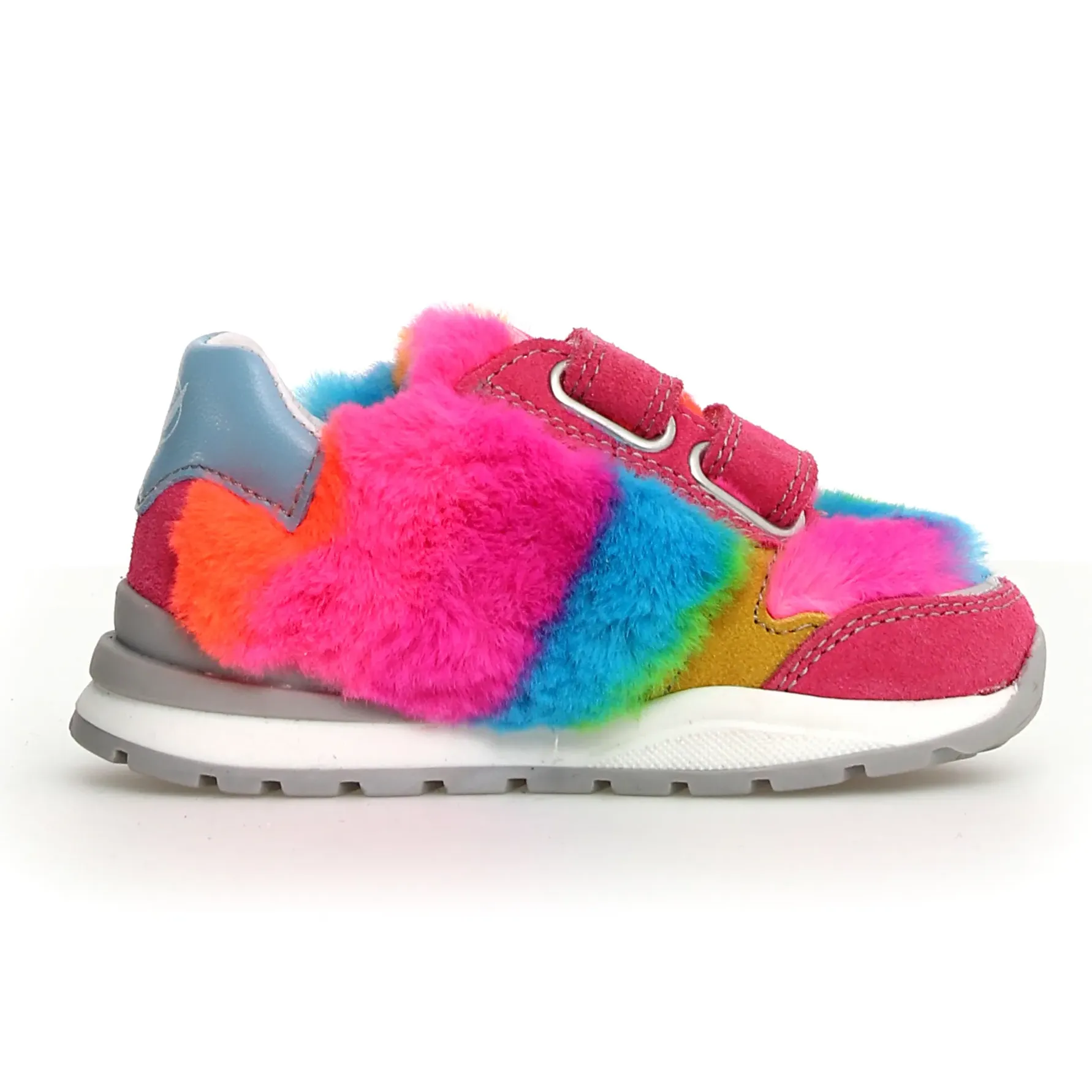 Naturino Quelly Vl Girl's Casual Shoes - Flamingo/Yellow/Multi Sophisticated Kids