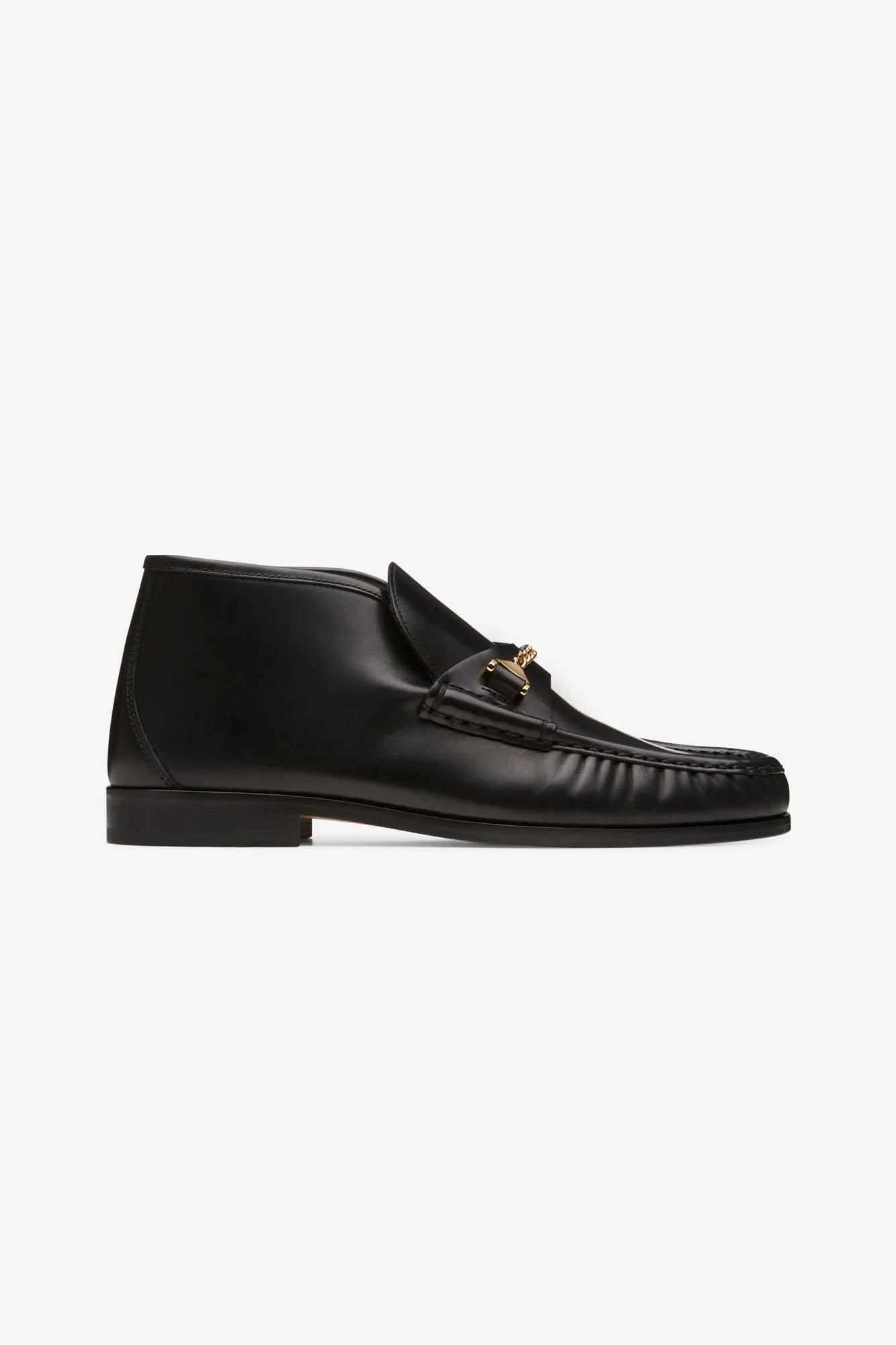 Neutral Appeal Mick Mid Moccasin Black Leather