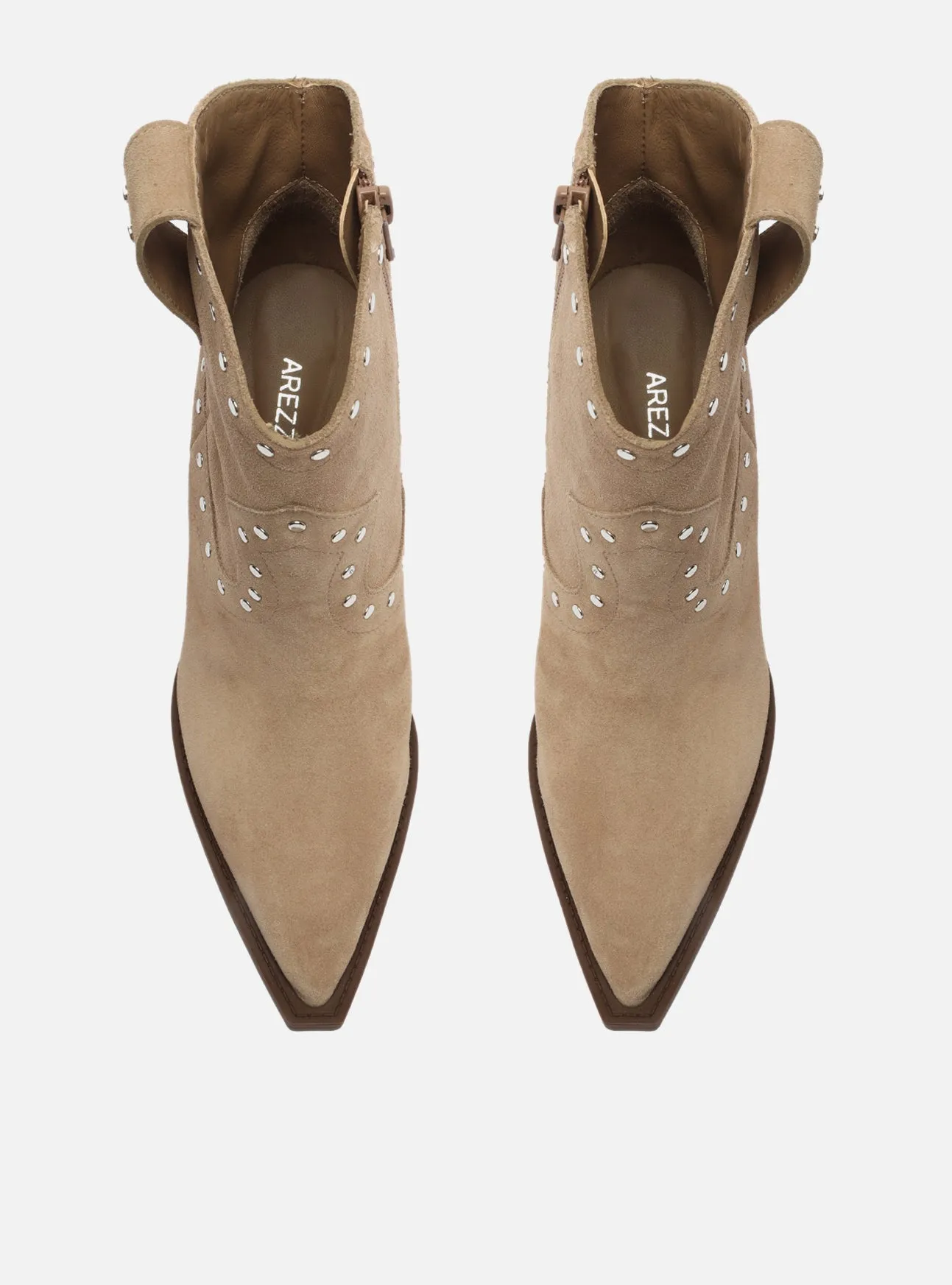 Norah Leather Boot Fall Heels
