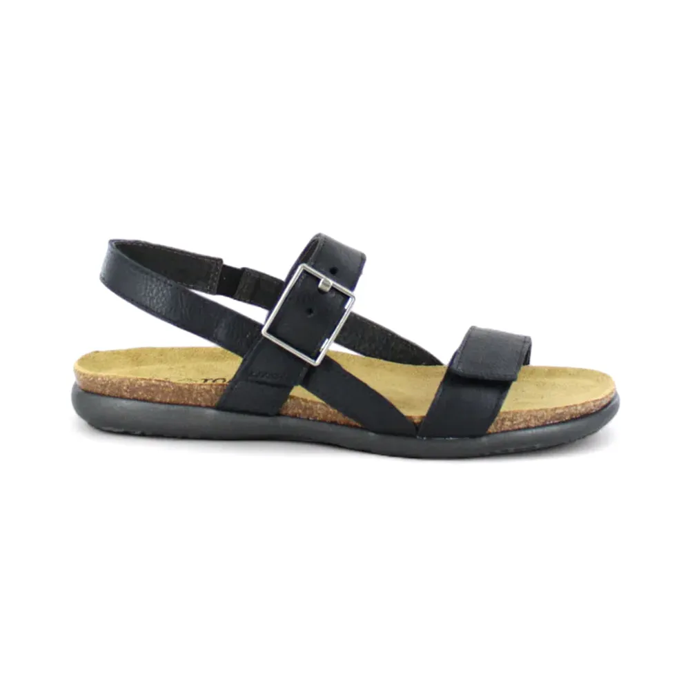 Naot Norah Sandal (7408) Womens Shoes Soft Black Leather
