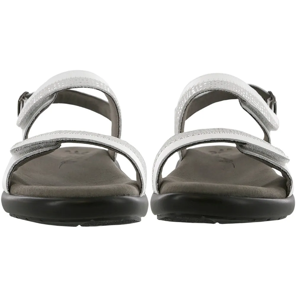 Nudu - White Vibrant Heel Sandals
