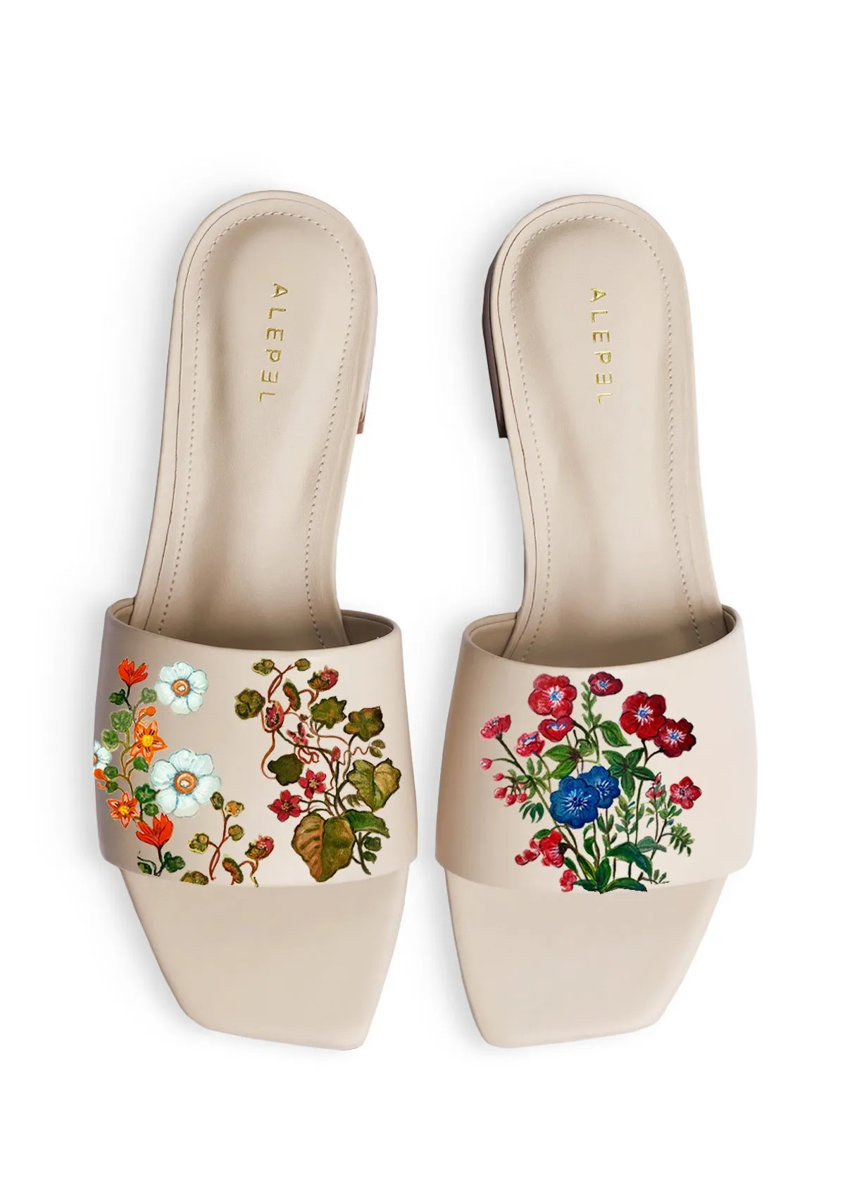 Foot Ease Global Fit Dreamscape Beige Square