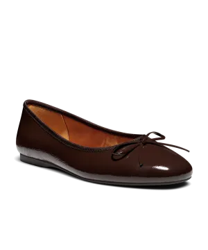 Soft cushion The Songbird - Mahogany Patent Leather