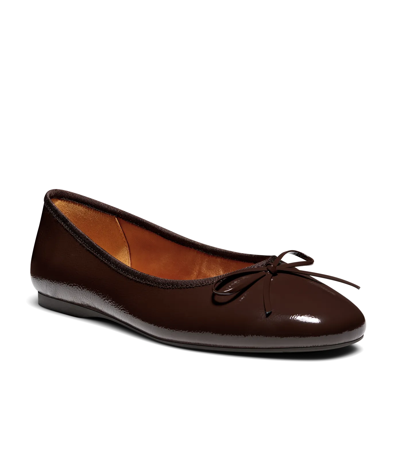 The Songbird - Mahogany Patent Leather Soft cushion Happy Step