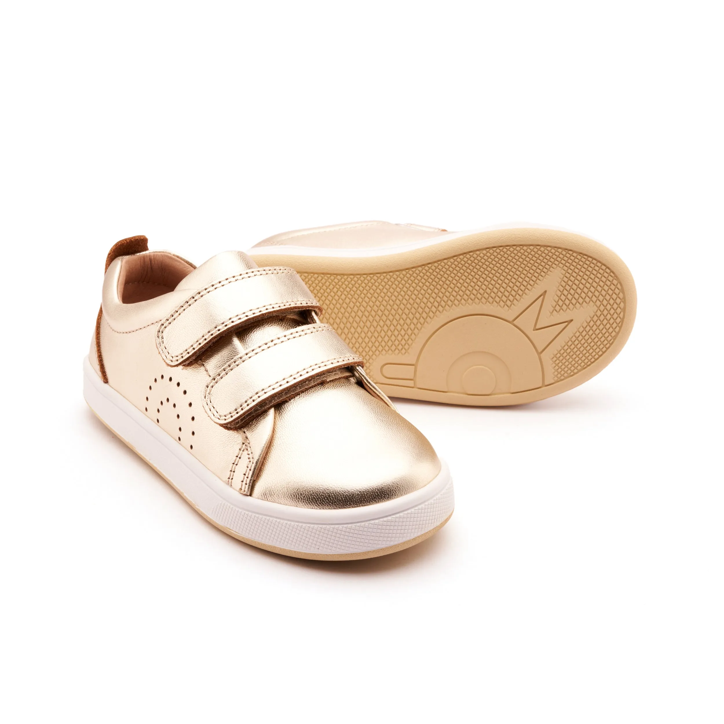 Old Soles Boy's and Girl's Big Tot Casual Shoes - Gold Cool Styles