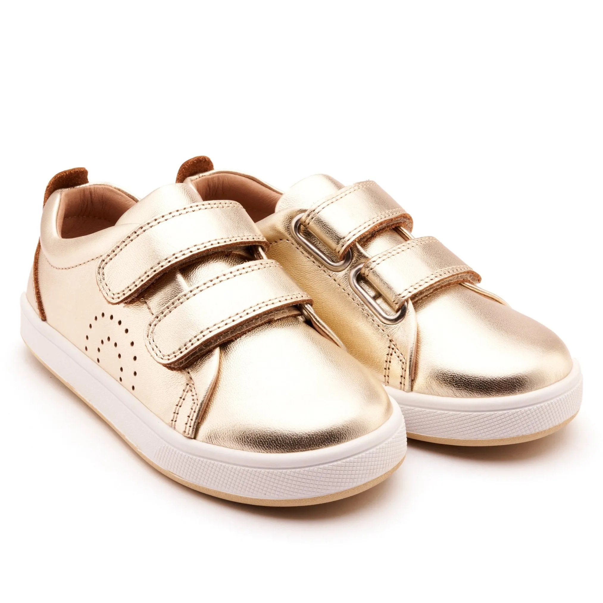 Unisex kids' items Comfortable kids' clothing Old Soles Boy's and Girl's Big Tot Casual Shoes - Gold