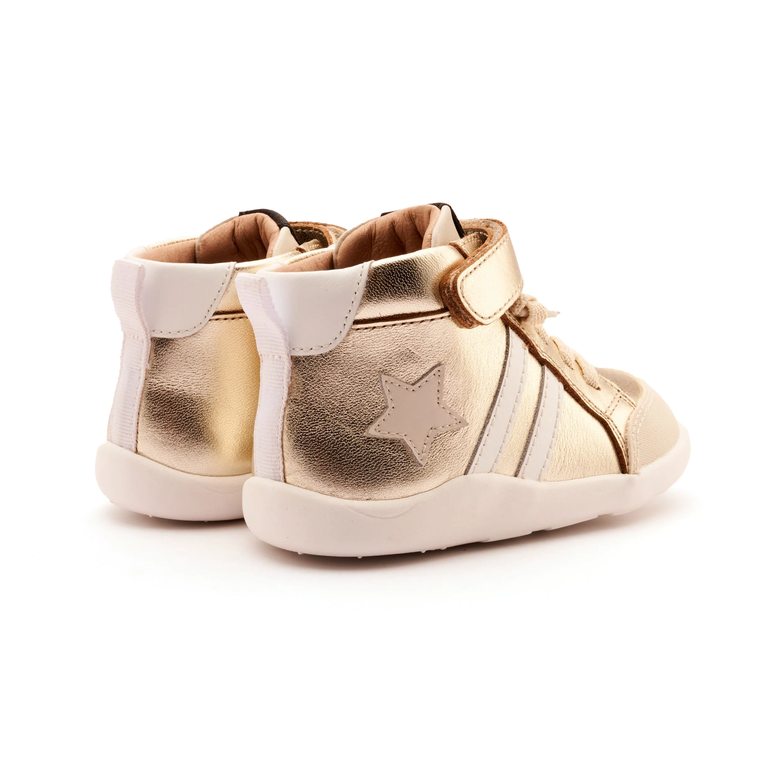 Old Soles Boy's and Girl's Boss Ground Casual Shoes - Gold / Sporco / Snow Mobile Friendly