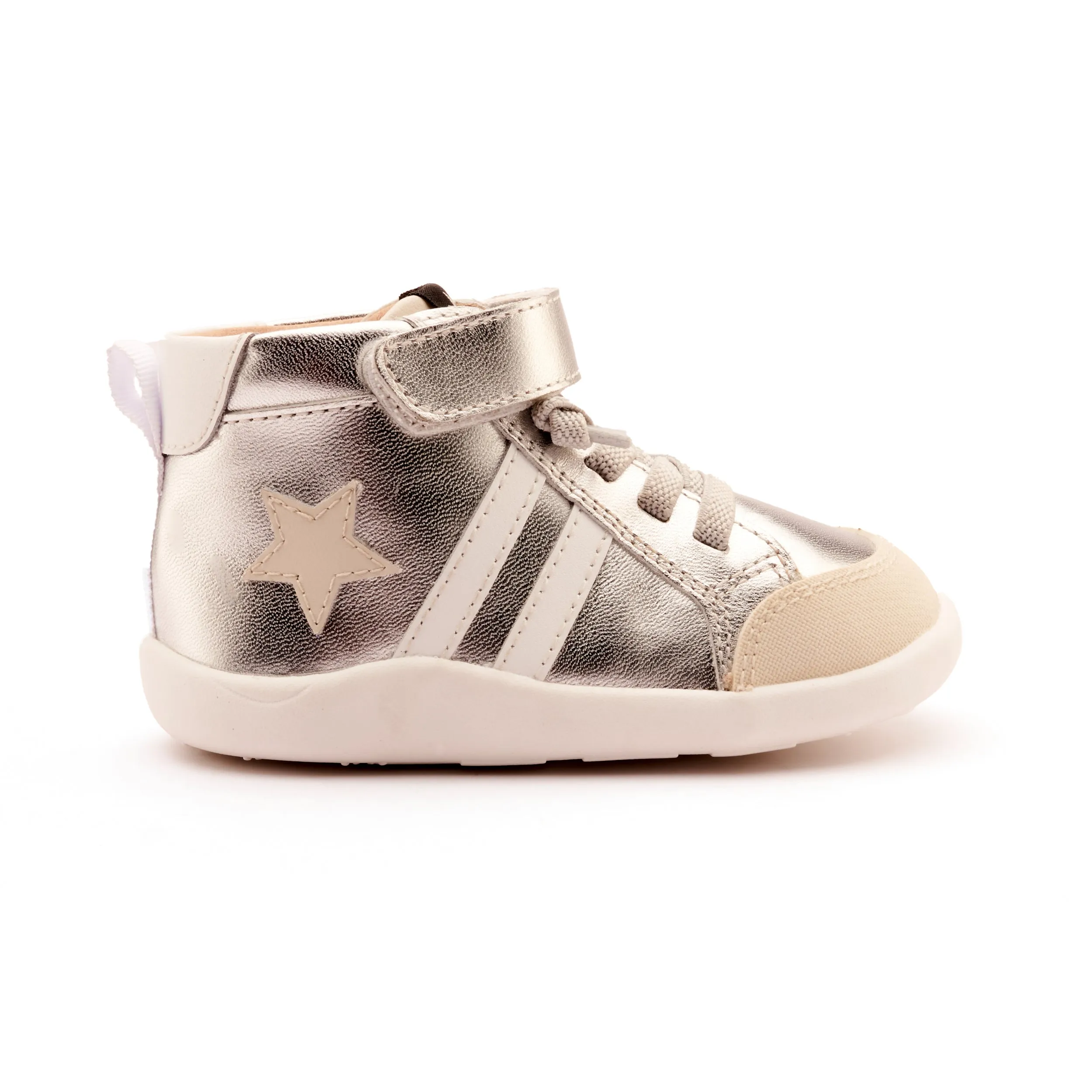 Old Soles Boy's and Girl's BossGround Casual Shoes - Silver / Sporco / Snow Customizable Options