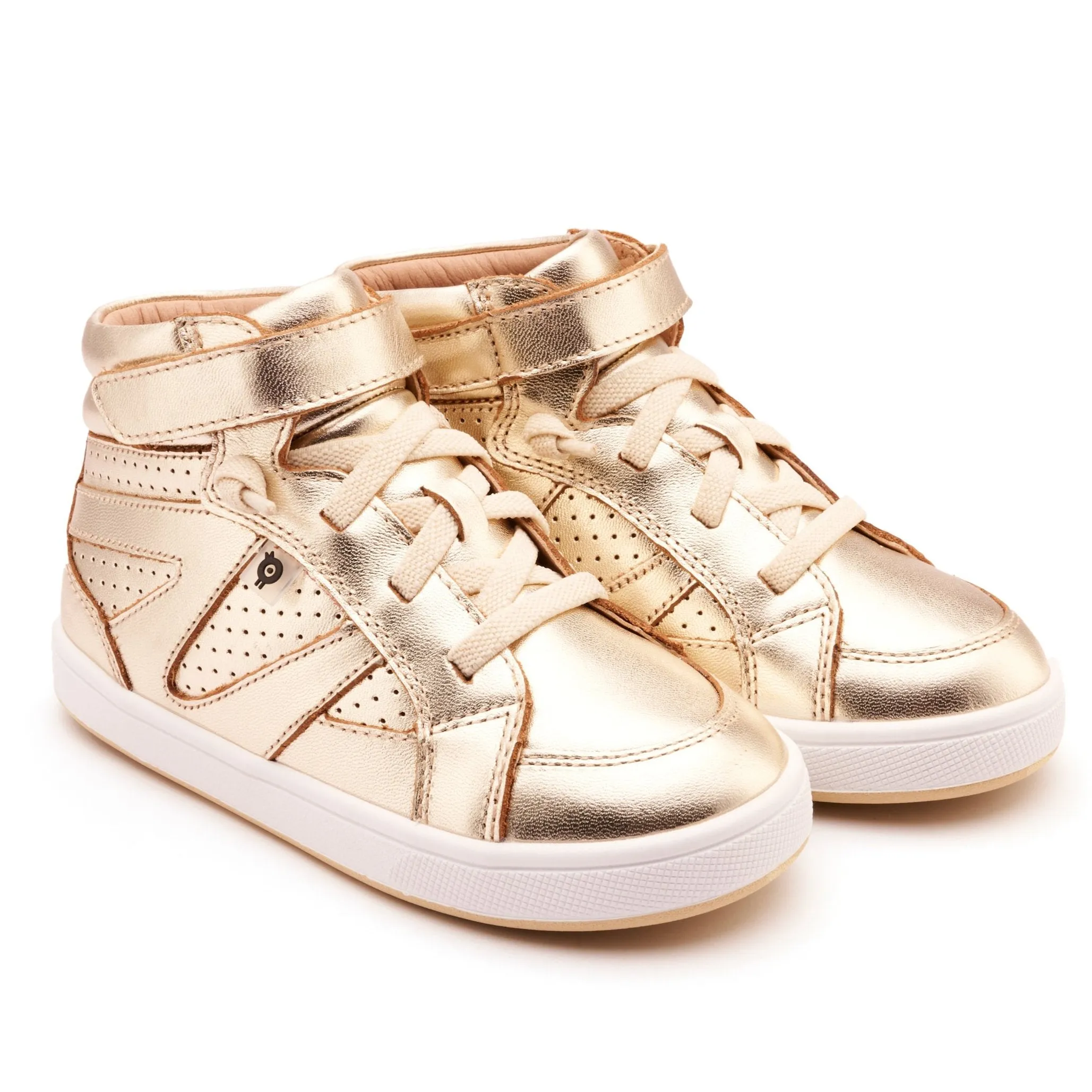 Old Soles Boy's and Girl's Cheersta Casual Shoes - Gold Classic kids' looks Cute kids' shoes